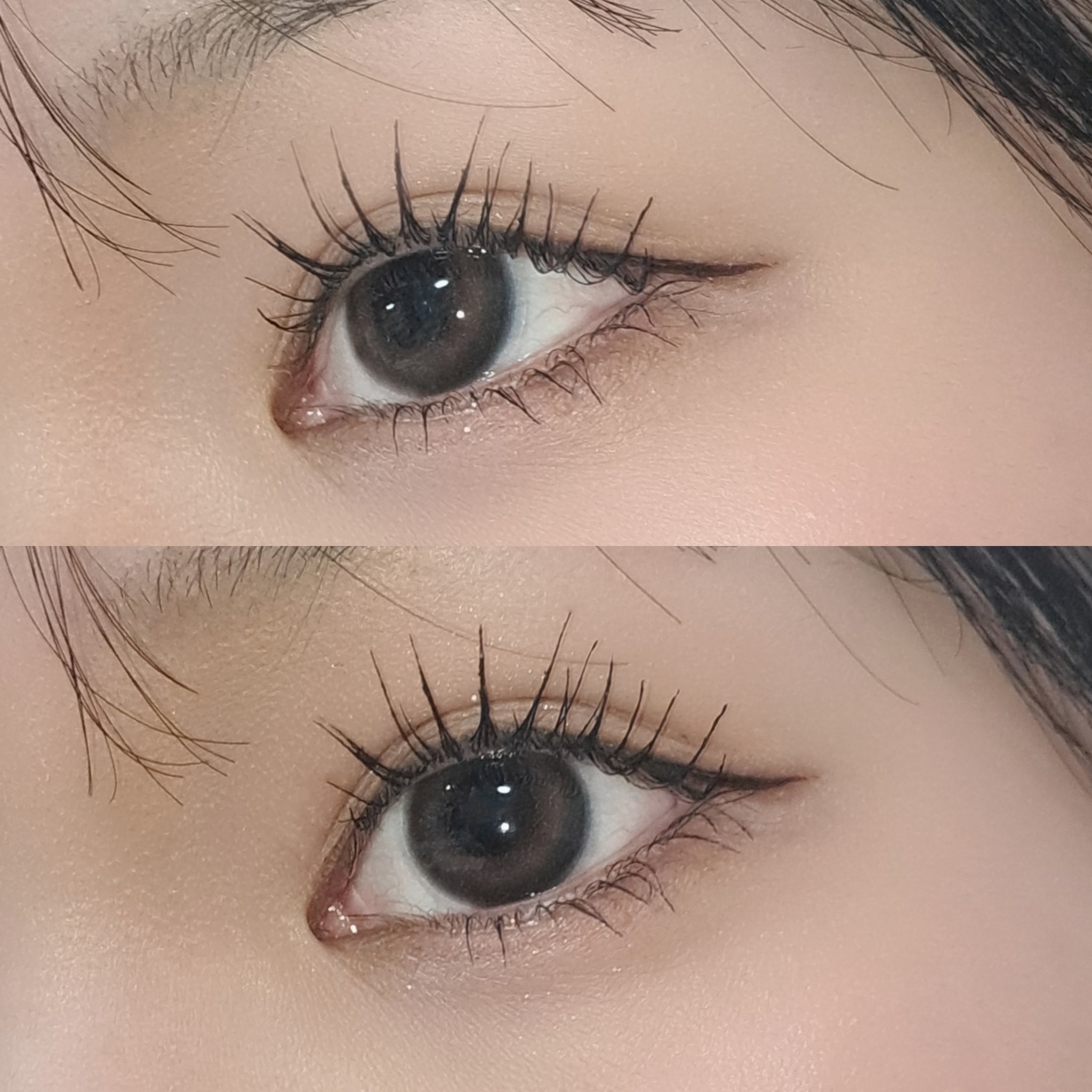 「塗るつけまつげ」自まつげ際立てタイプ/デジャヴュ/マスカラを使ったクチコミ（3枚目）