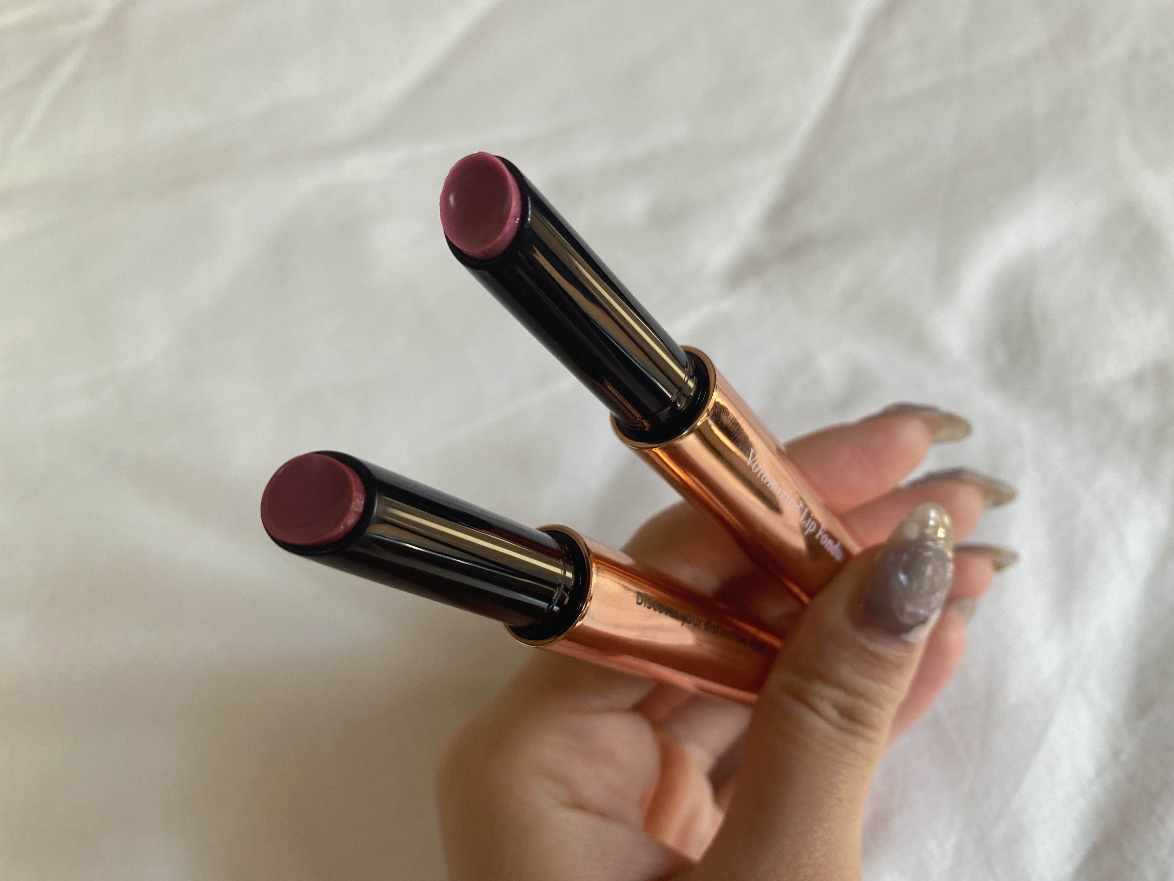 ボリューマイジングフォンデュリップ/Coralhaze/口紅を使ったクチコミ（2枚目）