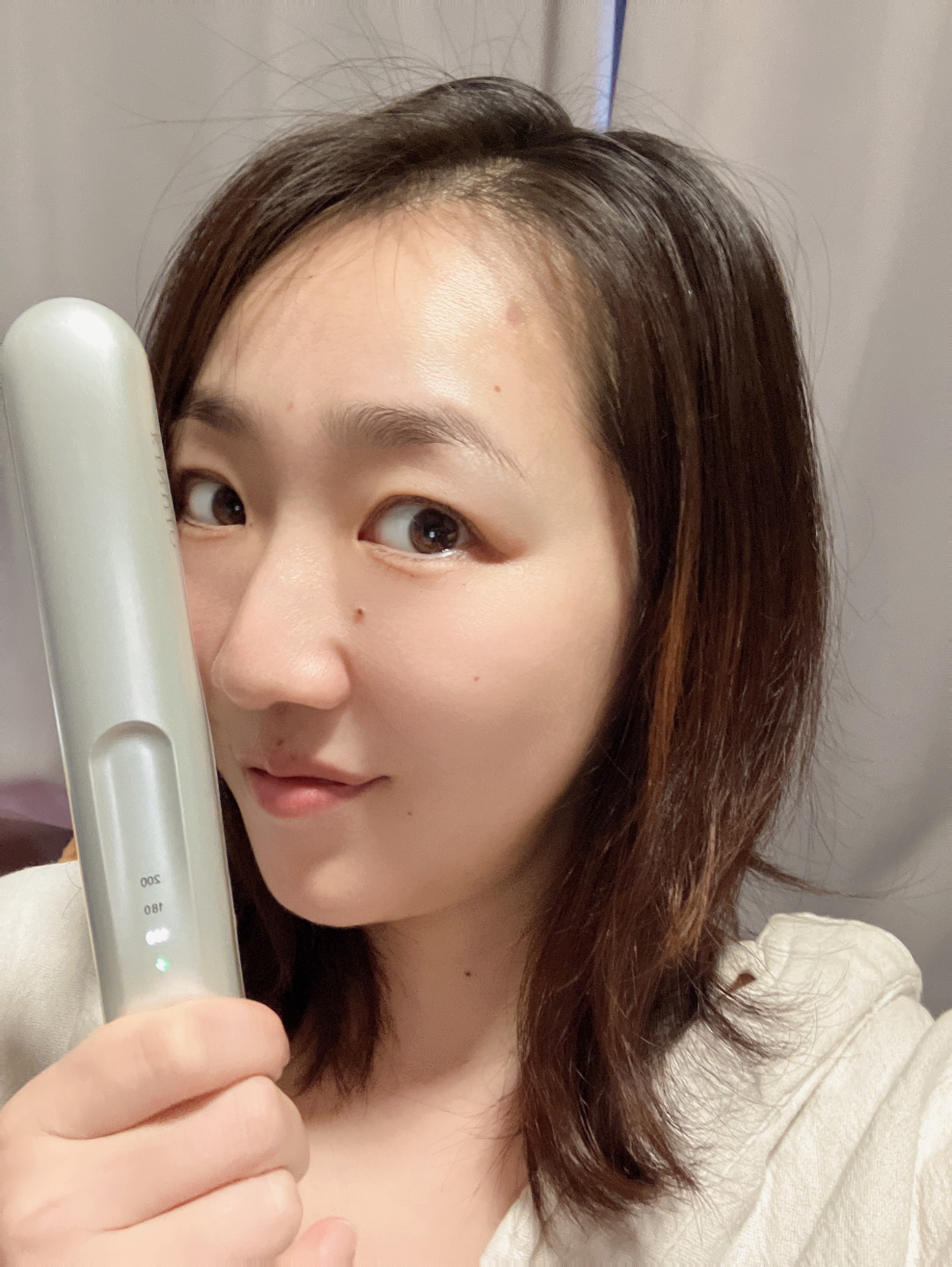 Luxejewel［ラグジュエル］-KINUJO コードレスアイロン-/KINUJO/ストレートアイロンを使ったクチコミ（1枚目）