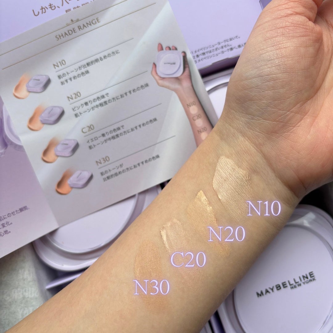 SPã¹ã〠ã¯ãªãŒã ãã¯ã ãã¡ã³ããŒã·ã§ã³/MAYBELLINE NEW YORK/ã¯ãªãŒã ã»ãšãã«ãžã§ã³ãã¡ã³ããŒã·ã§ã³ã䜿ã£ãã¯ãã³ãïŒ4æç®ïŒ