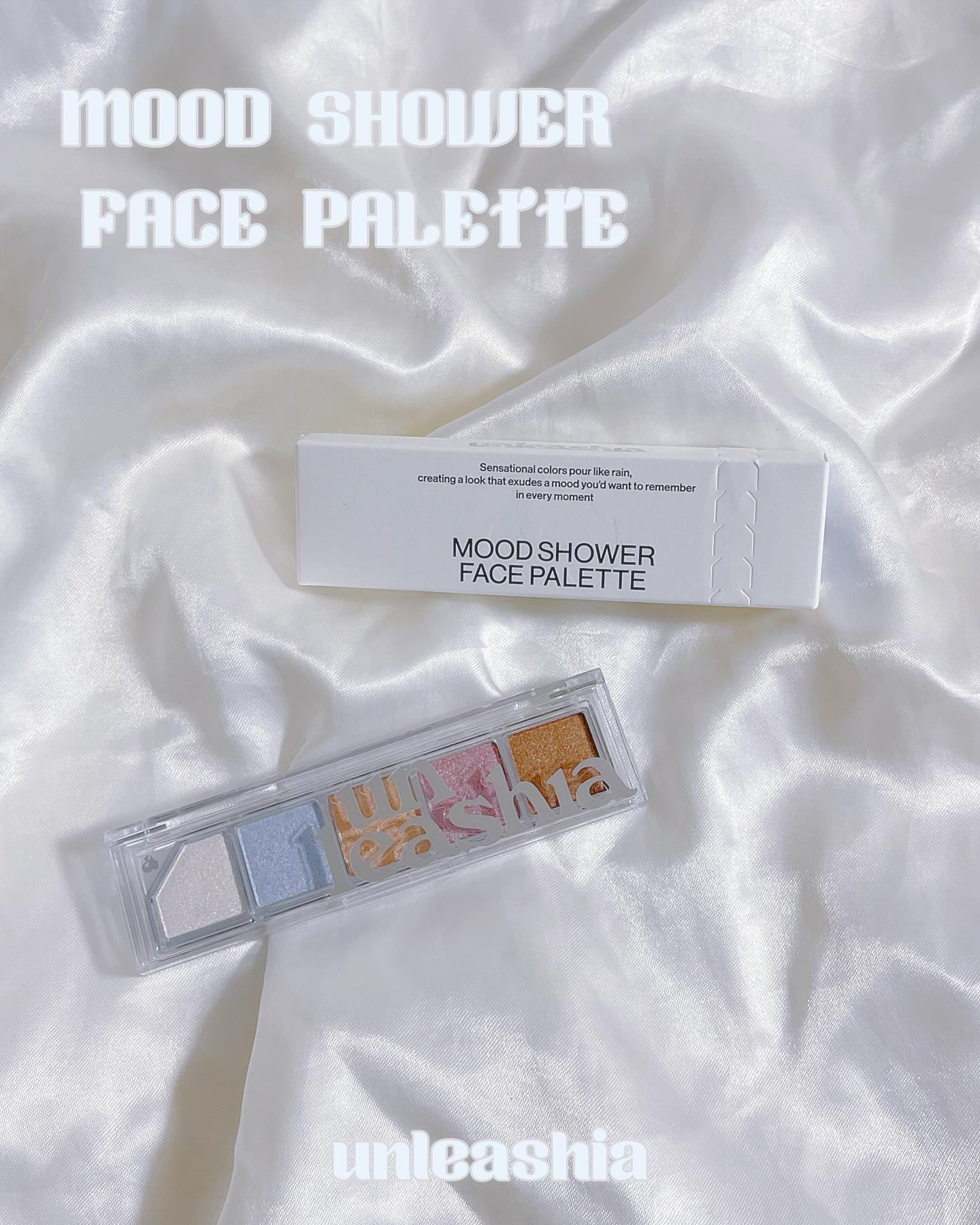 Mood Shower Face Palette No.101 バレリーノシャワー/unleashia/パウダーハイライトを使ったクチコミ（1枚目）