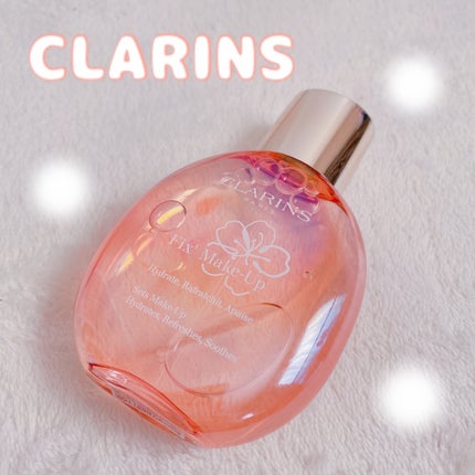 フィックス メイクアップ N 50mL(フェアリー ブロッサム)/CLARINS/ミスト状化粧水を使ったクチコミ(1枚目)