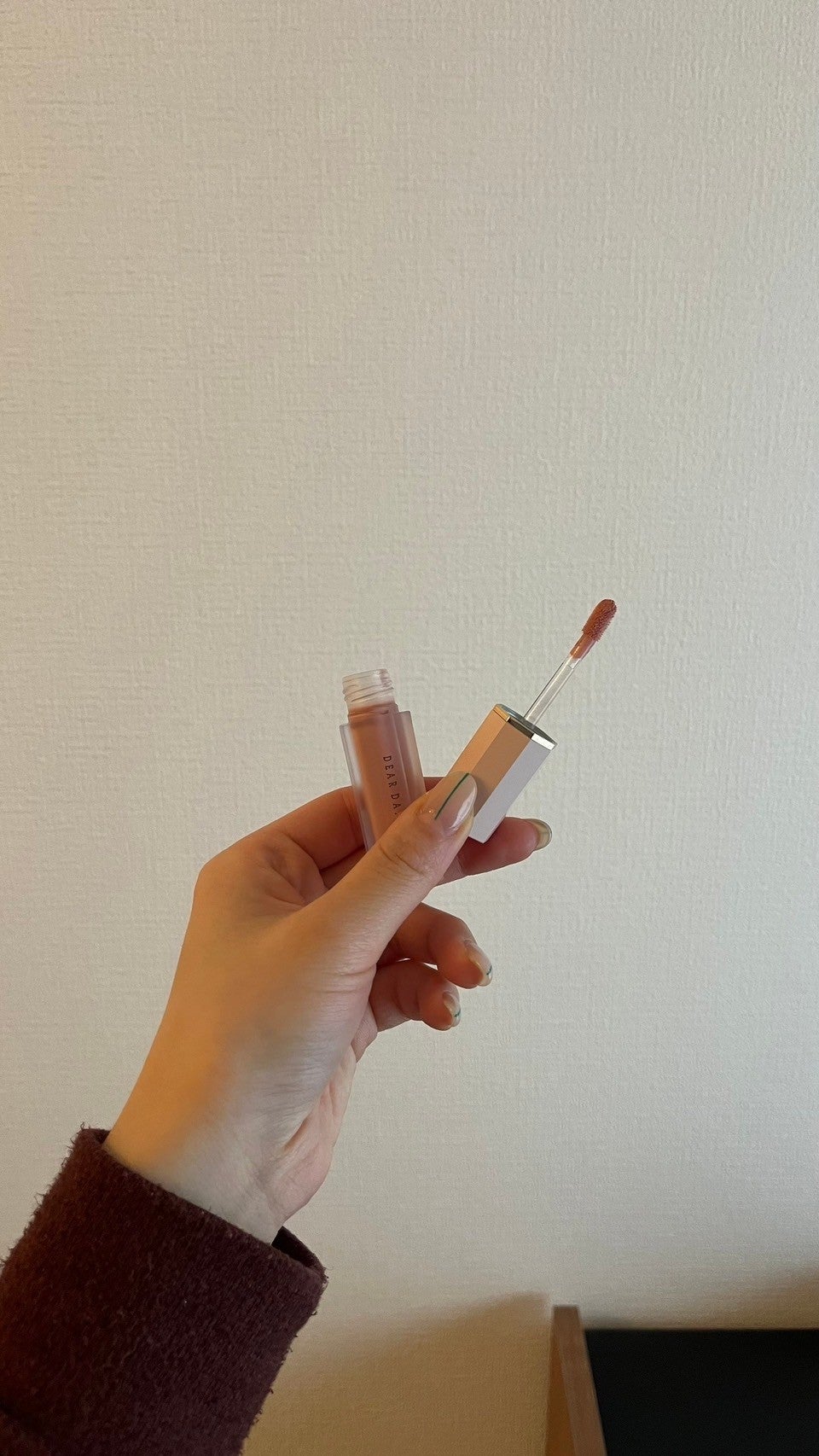 ペタルドロップリキッドブラッシャー/DEAR DAHLIA/リキッドチークを使ったクチコミ(1枚目)