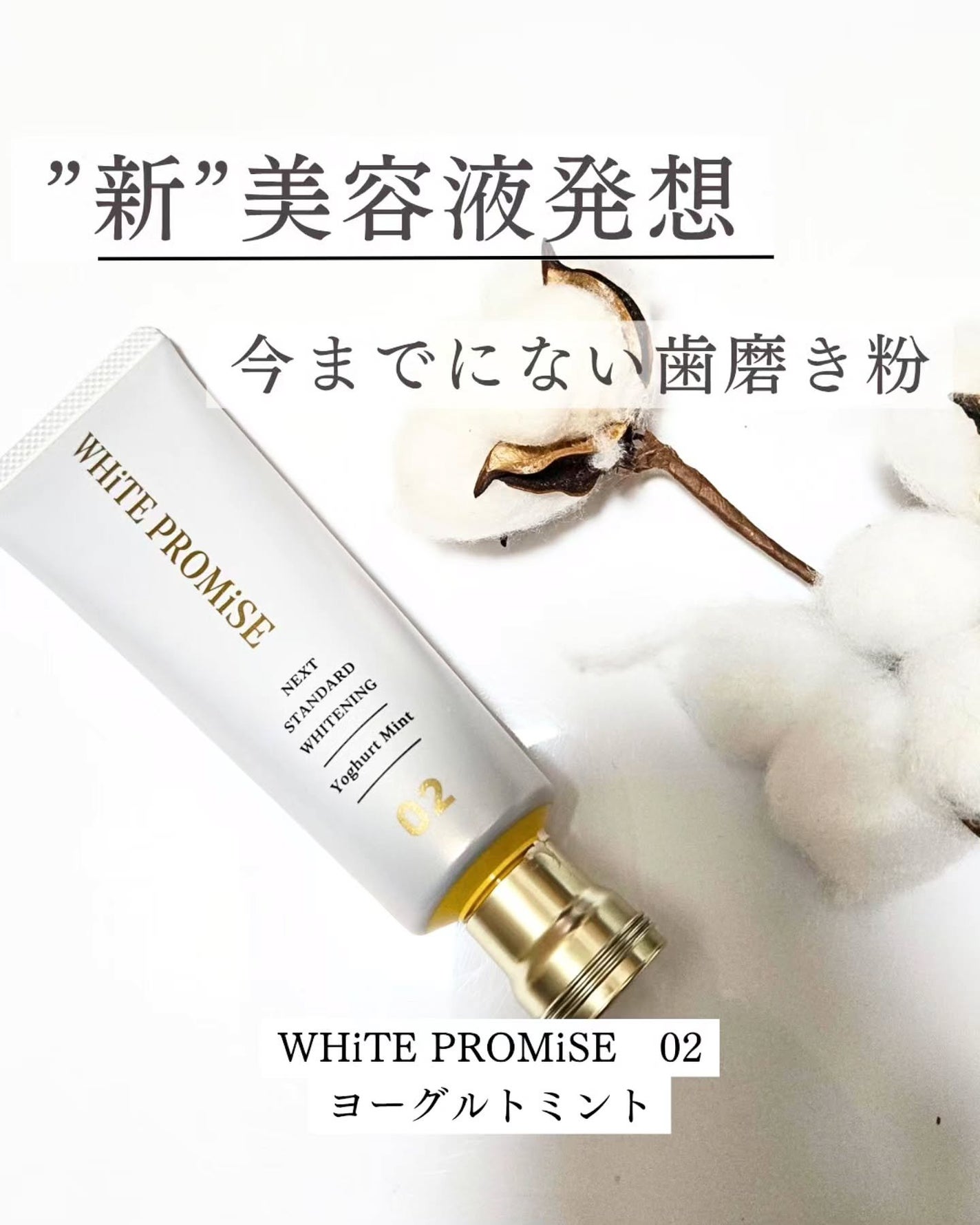 ホワイトプロミス  美白*+むし歯予防*/WHiTE PROMiSE/歯磨き粉を使ったクチコミ(1枚目)