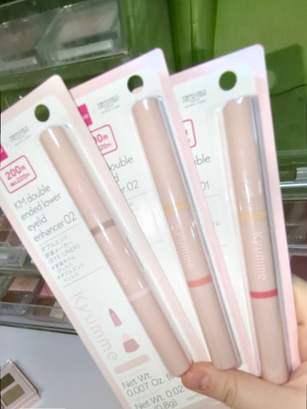 KM ダブルエンドリップライナー/DAISO/リップライナーを使ったクチコミ(2枚目)