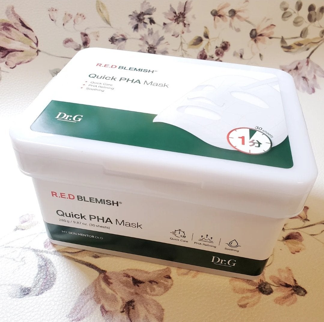 レッドブレミッシュクイックPHAシートマスク/Dr.G/シートマスク・パックを使ったクチコミ(1枚目)