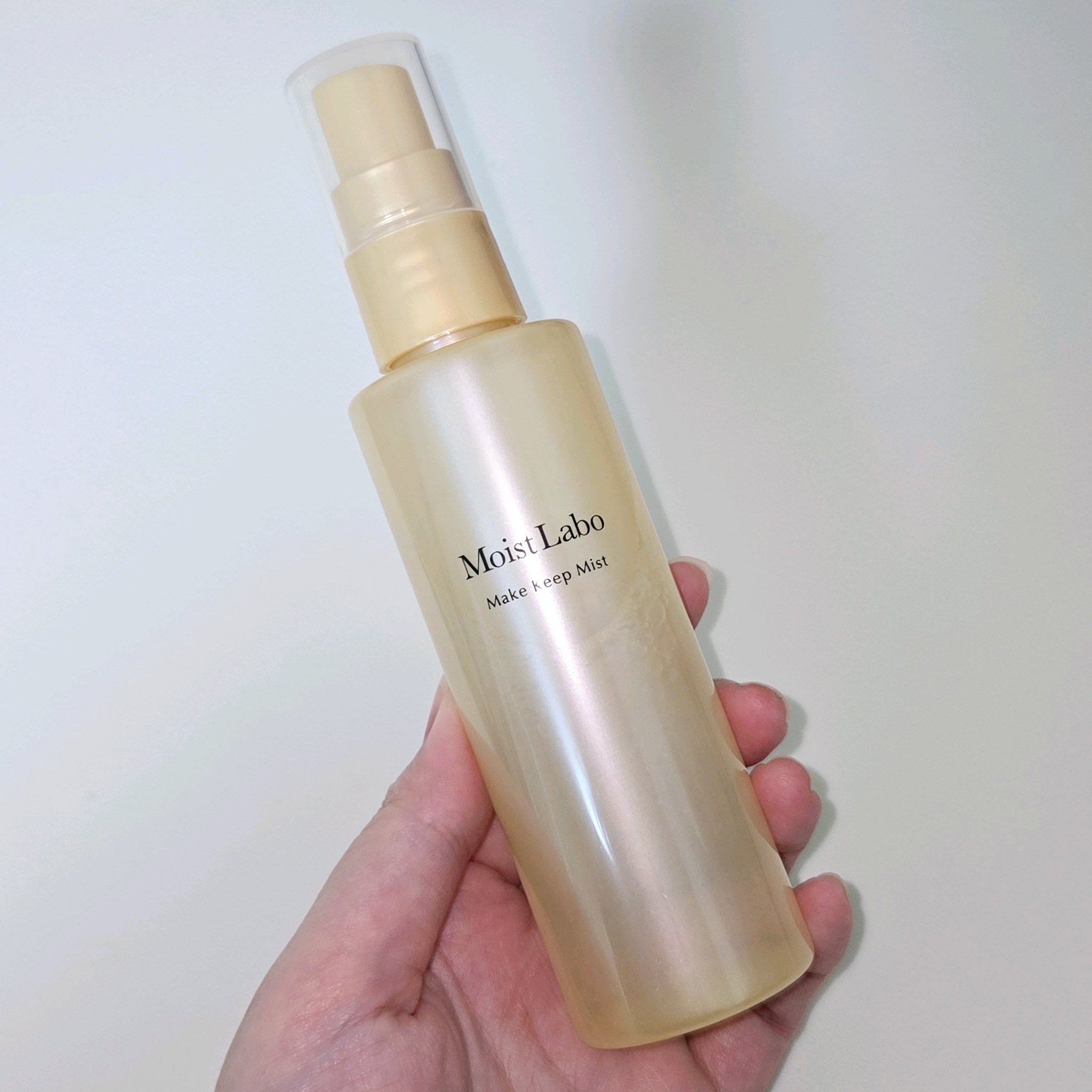 モイストラボ メイクキープミスト＜ツヤタイプ＞/Moist Labo/ミスト状化粧水を使ったクチコミ（1枚目）