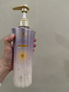 ラックス スーパーリッチクリスタル マルチダメージリペア ヘアオイル/LUX/ヘアオイルを使ったクチコミ（3枚目）