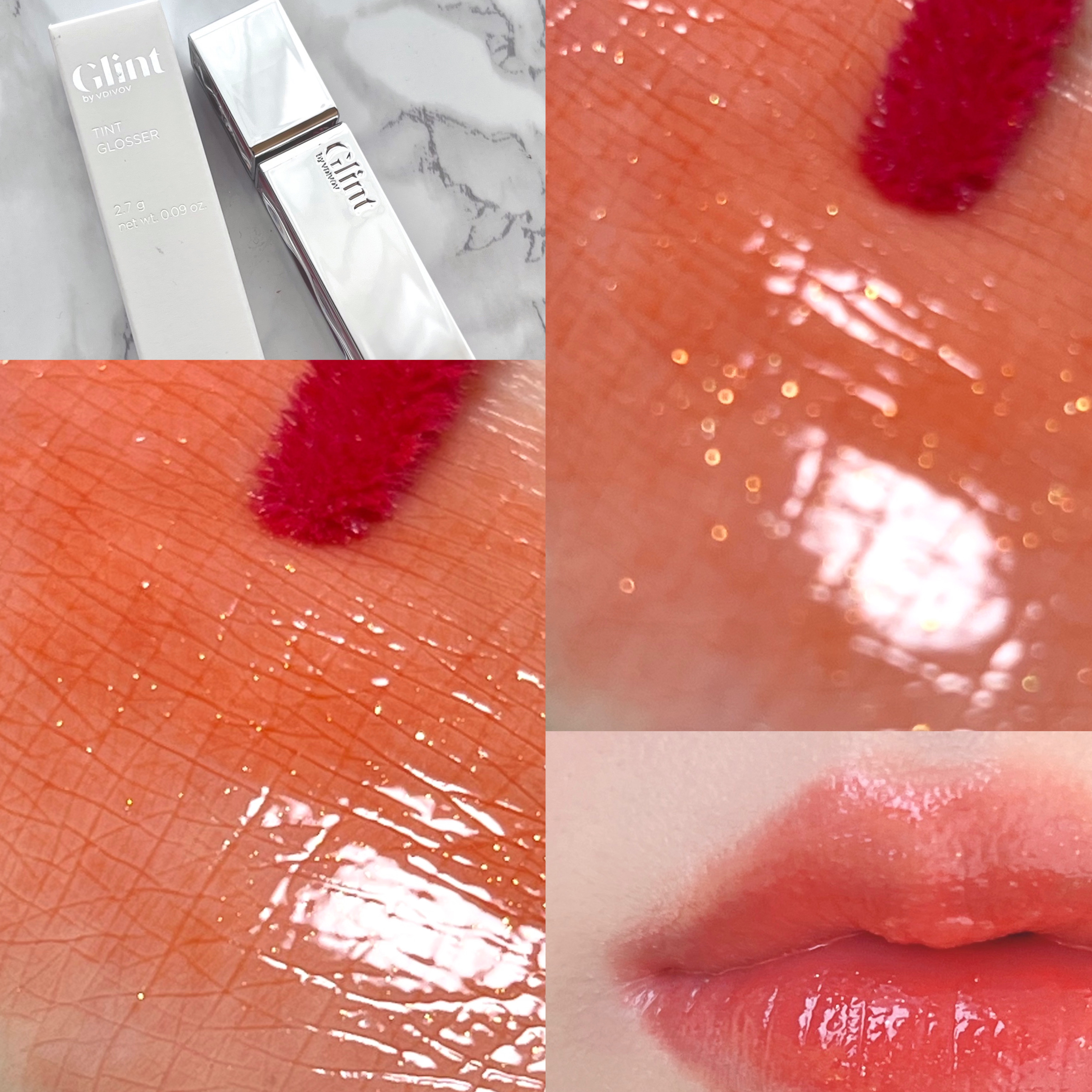 ティントグロッサー/Glint/リップティントを使ったクチコミ（2枚目）