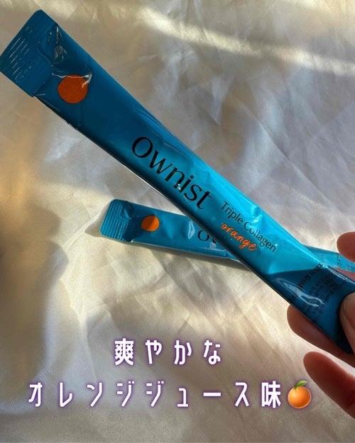 トリプルコラーゲン オレンジ/Ownist/美容サプリメントを使ったクチコミ(2枚目)