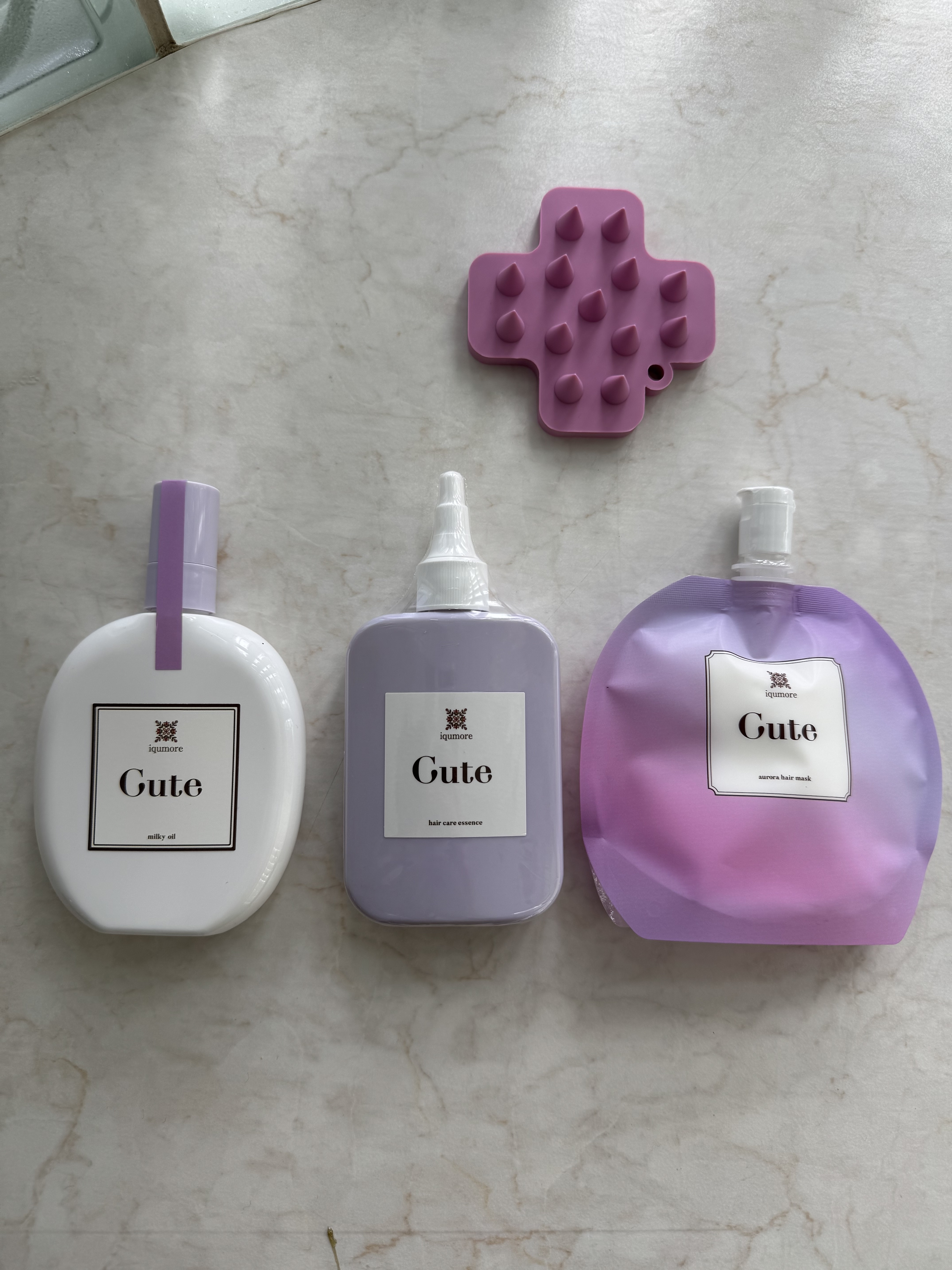 イクモアキュートオーロラヘアマスク/iqumore/ヘアマスク・ヘアパックを使ったクチコミ（1枚目）