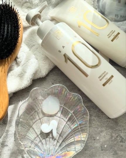 ミジャンセン サロン10 シャンプー/トリートメント ダメージヘア用/miseenscene/シャンプー・コンディショナーを使ったクチコミ(5枚目)