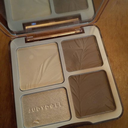 JUDYDOLL メリハリマスターパレット/JUDYDOLL/パウダーハイライトを使ったクチコミ(4枚目)