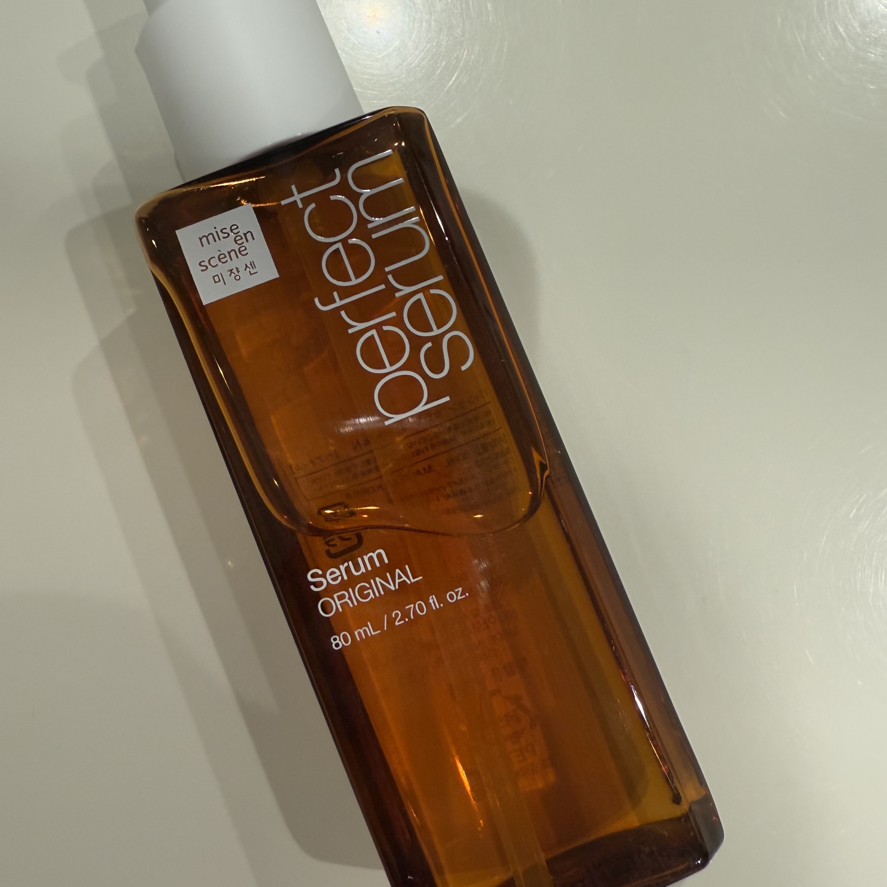  パーフェクトセラム オリジナルセラム/miseenscene/アウトバストリートメントを使ったクチコミ（1枚目）