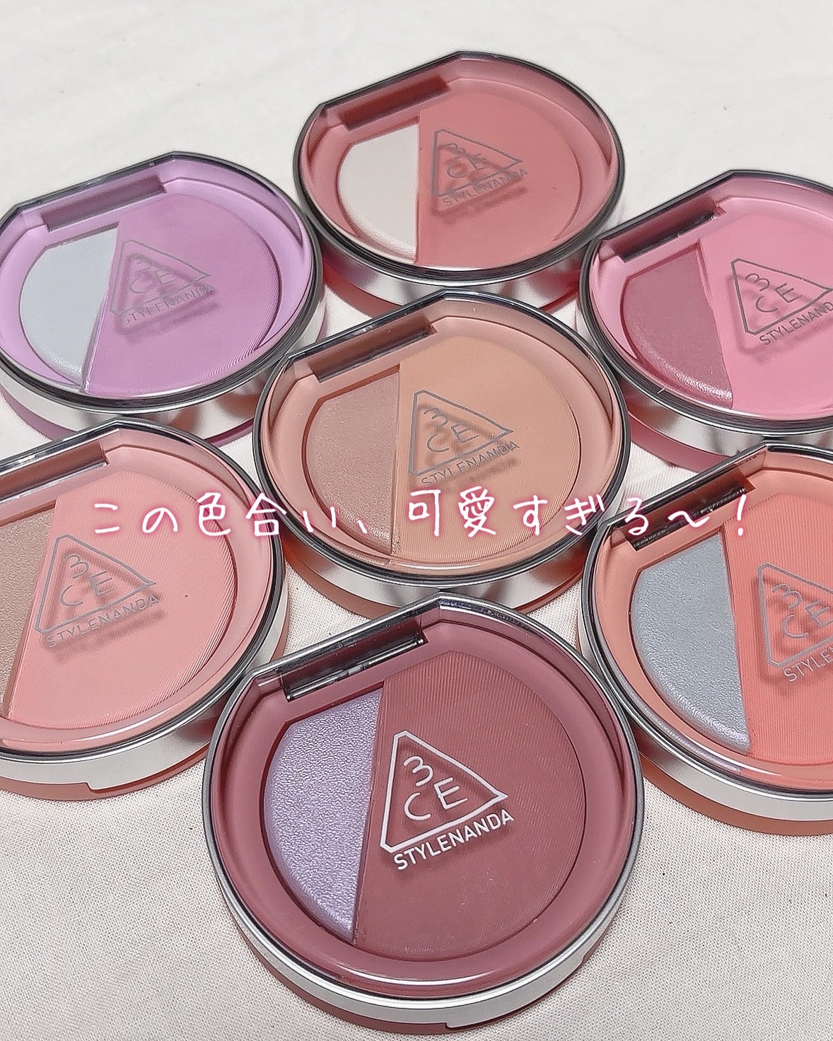 3CE ブラッシュライター/3CE/パウダーチークを使ったクチコミ（1枚目）