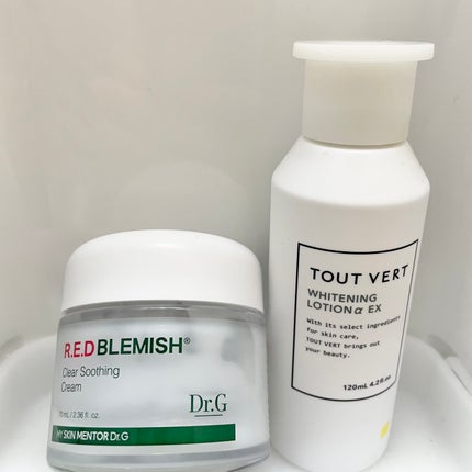 レッドブレミッシュ クリアスージングクリーム/Dr.G/フェイスクリームを使ったクチコミ(2枚目)