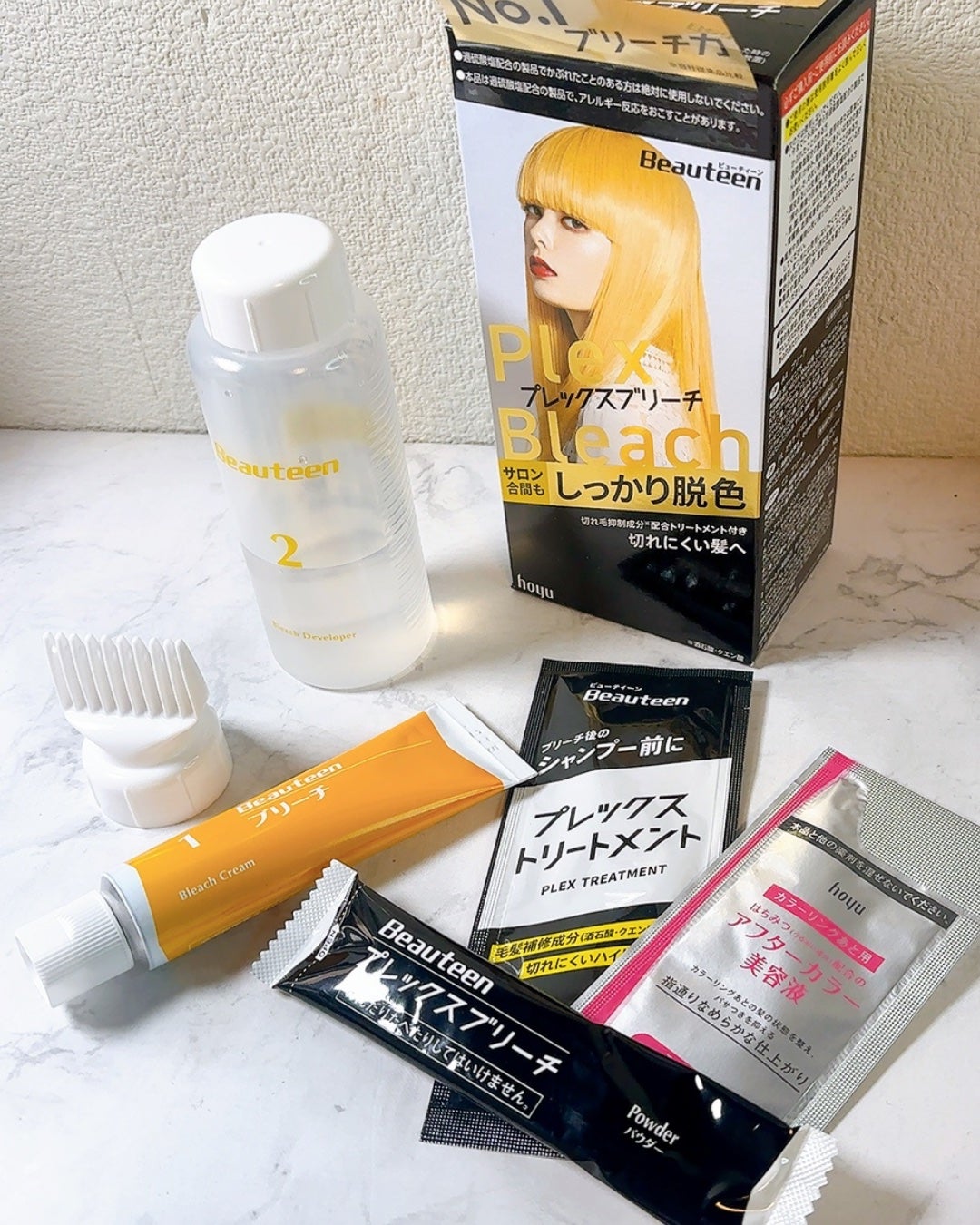 プレックスブリーチ/ビューティーン/ブリーチ剤を使ったクチコミ(5枚目)