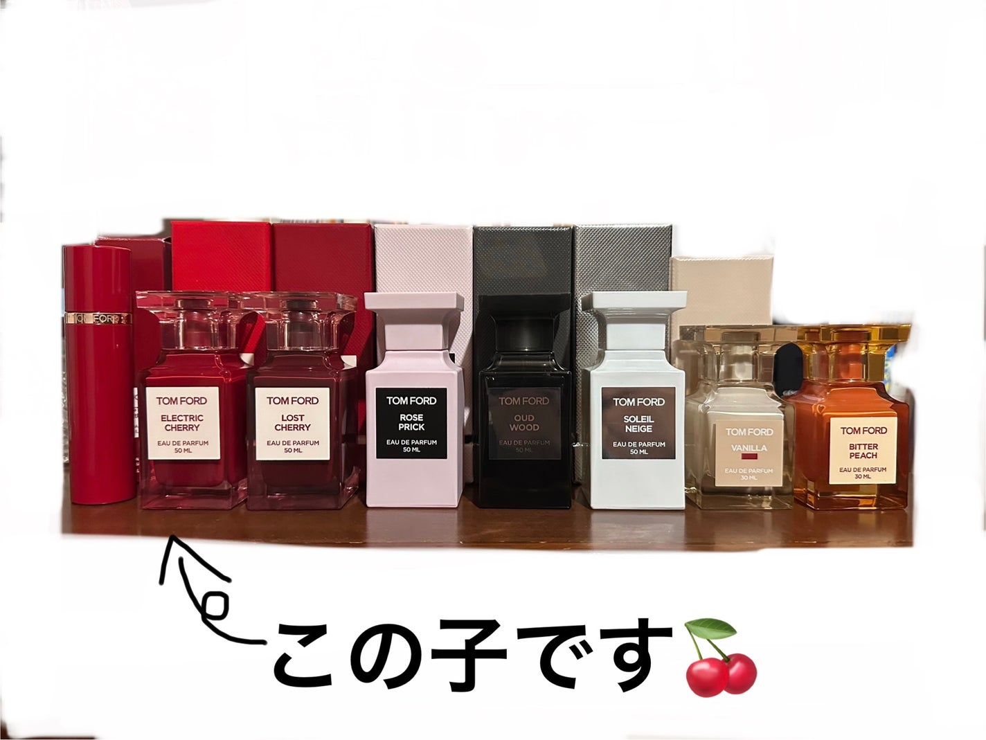 エレクトリック チェリー オード パルファム スプレィ/TOM FORD BEAUTY/香水(レディース)を使ったクチコミ(2枚目)