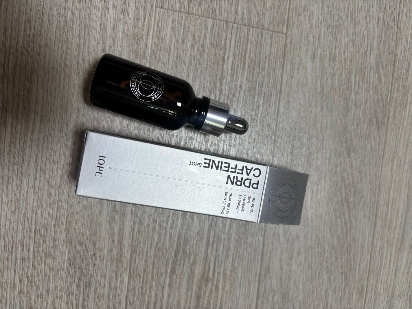 PDRNカフェインショット/IOPE/美容液を使ったクチコミ(3枚目)