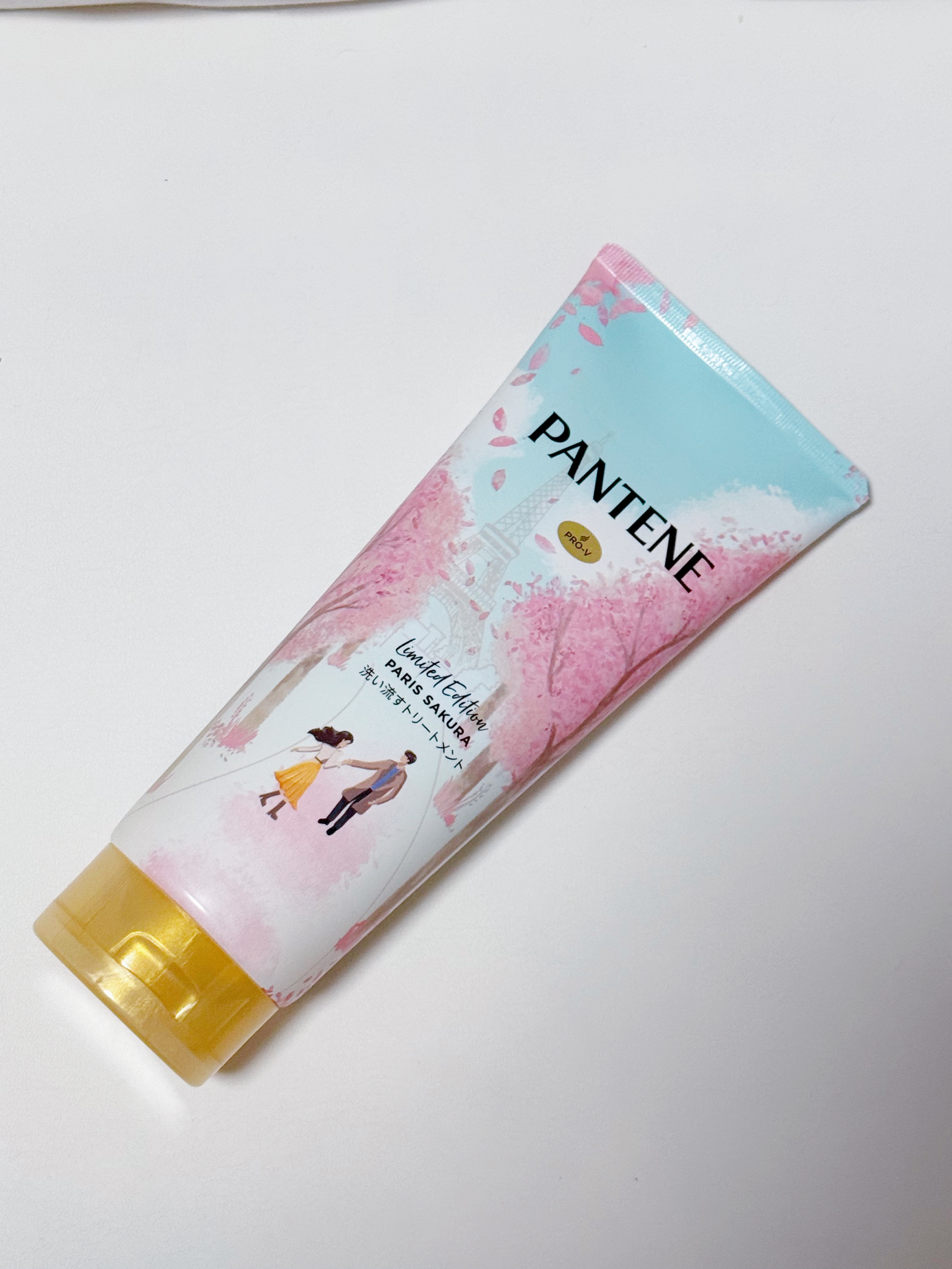 パンテーン PARIS SAKURA 洗い流すトリートメント/パンテーン/洗い流すヘアトリートメントを使ったクチコミ（2枚目）