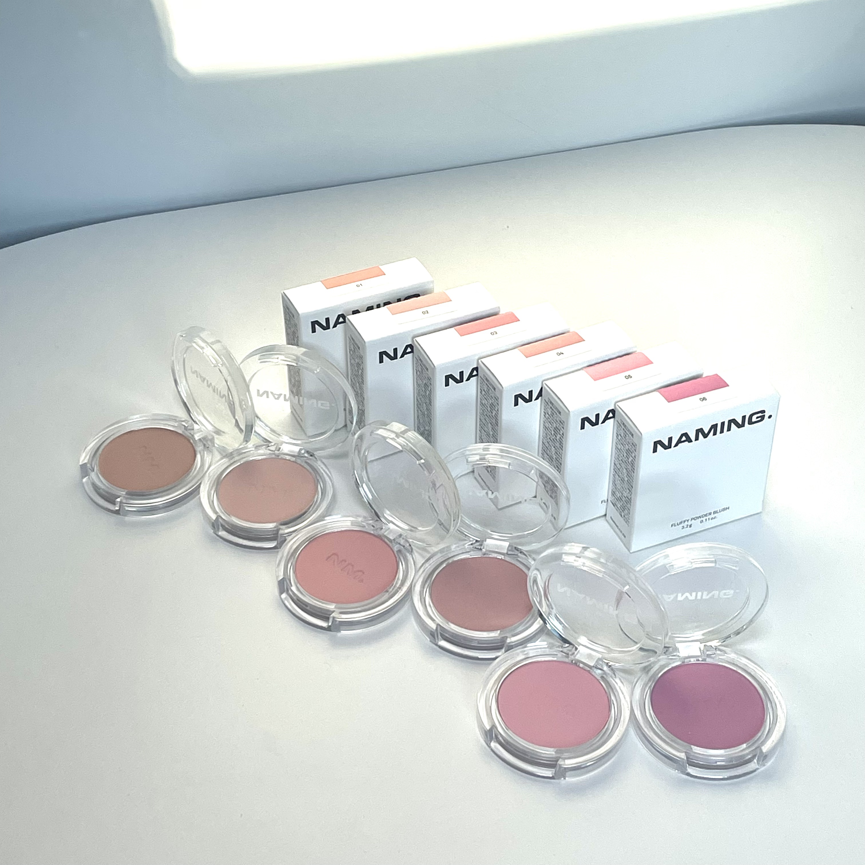 ネーミング フラッフィーパウダーブラッシュ/NAMING./パウダーチークを使ったクチコミ（3枚目）
