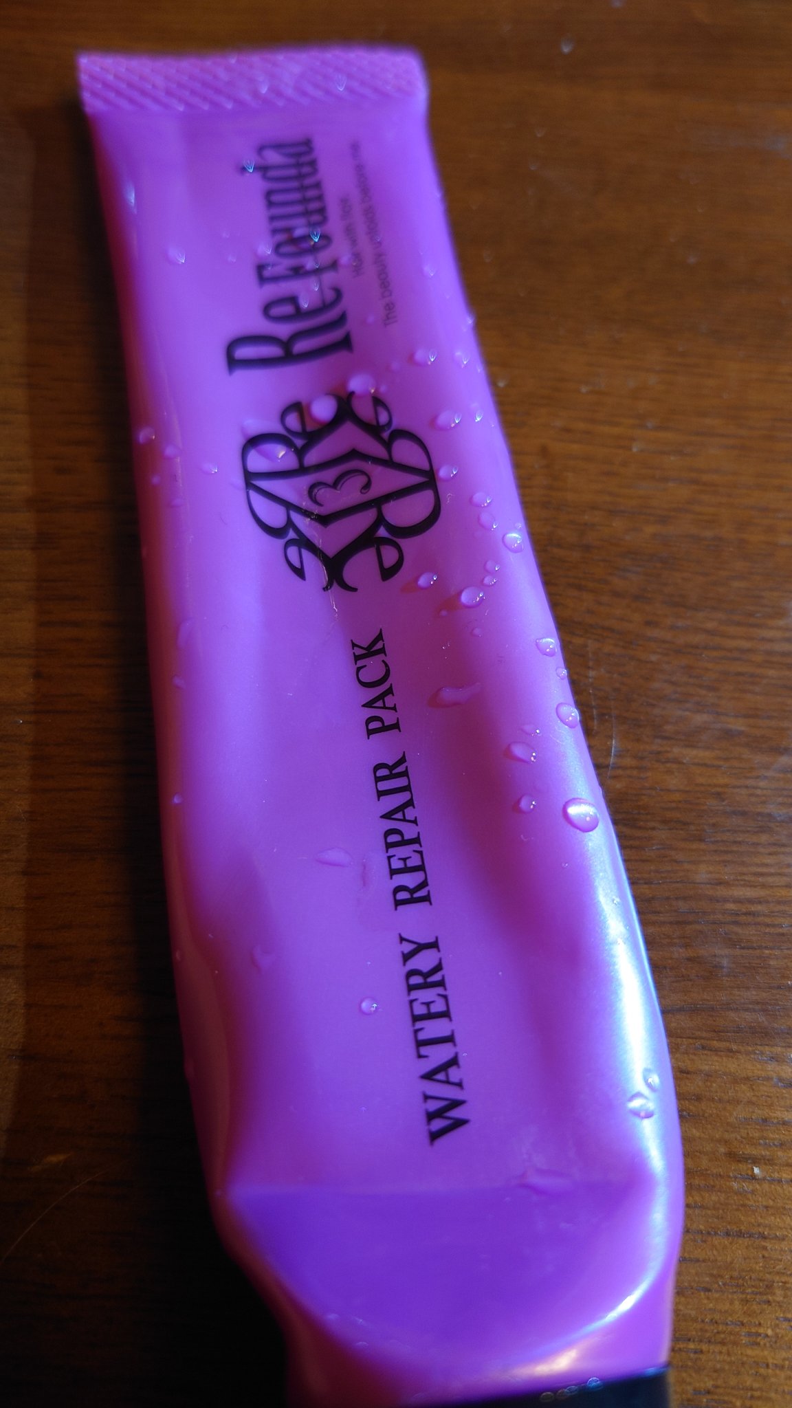 リファンデウォータリーリペアパック しっとり/サロンシャンプー/ヘアマスク・ヘアパックを使ったクチコミ（1枚目）