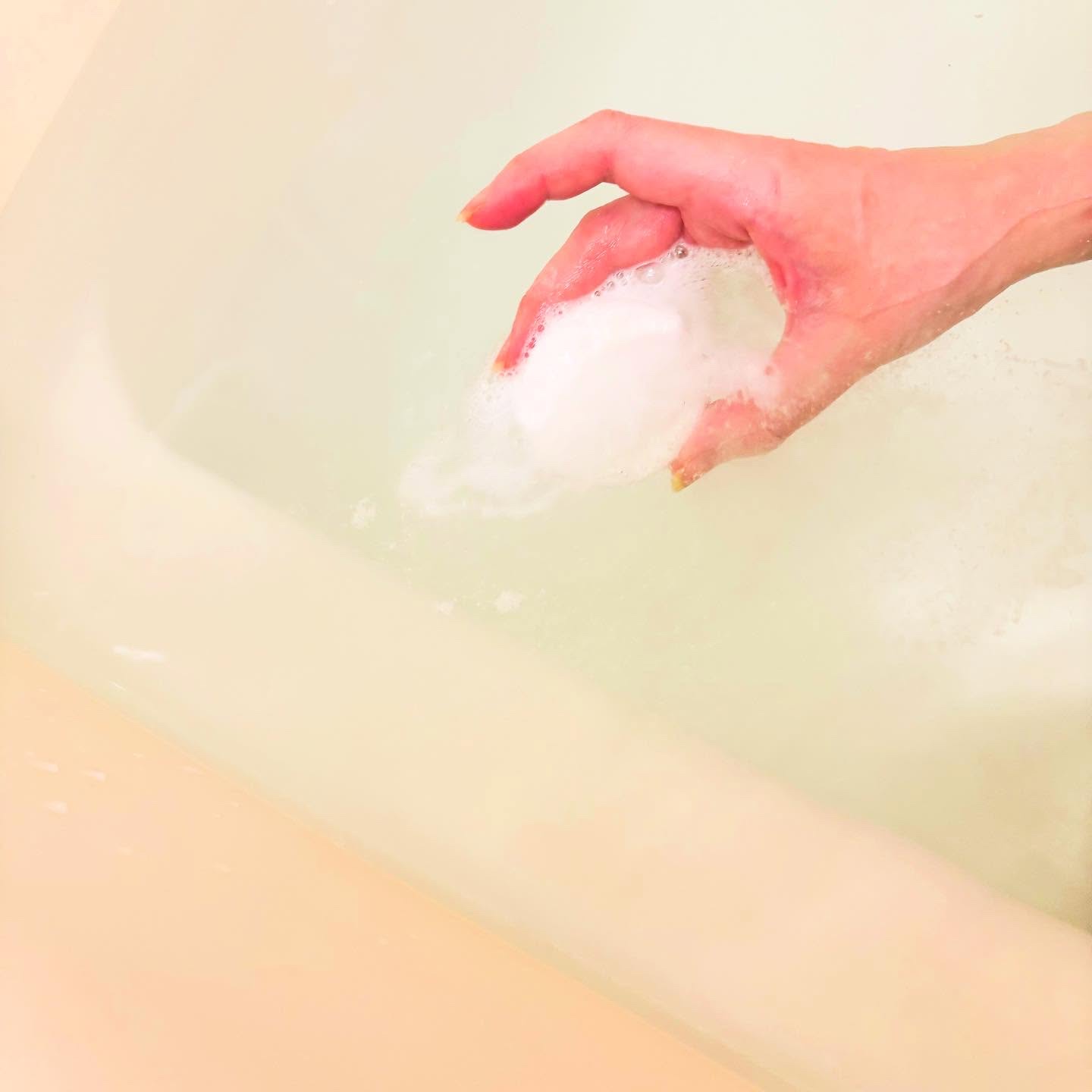 重炭酸バスタブレット/pureLi/炭酸系入浴剤を使ったクチコミ（1枚目）