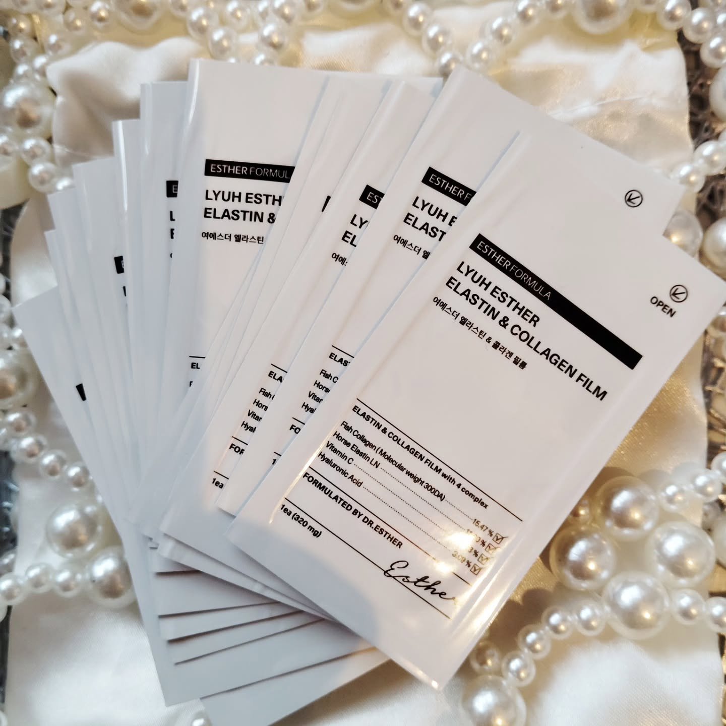 ヨエスターエラスチン＆コラーゲンフィルム/ESTHER FORMULA/健康サプリメントを使ったクチコミ（2枚目）