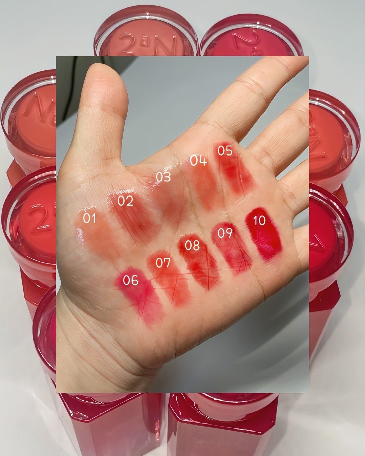 グレイズバウンシングティント/2aN/リップティントを使ったクチコミ(2枚目)