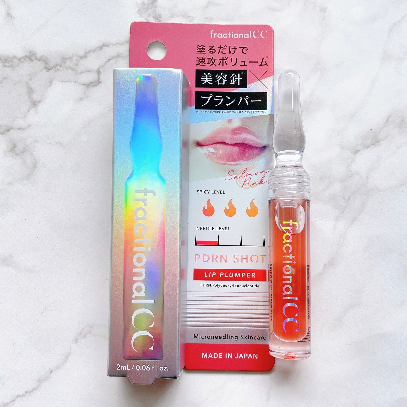 PDRNショット リッププランパー/fractionalCC/リッププランパーを使ったクチコミ(3枚目)