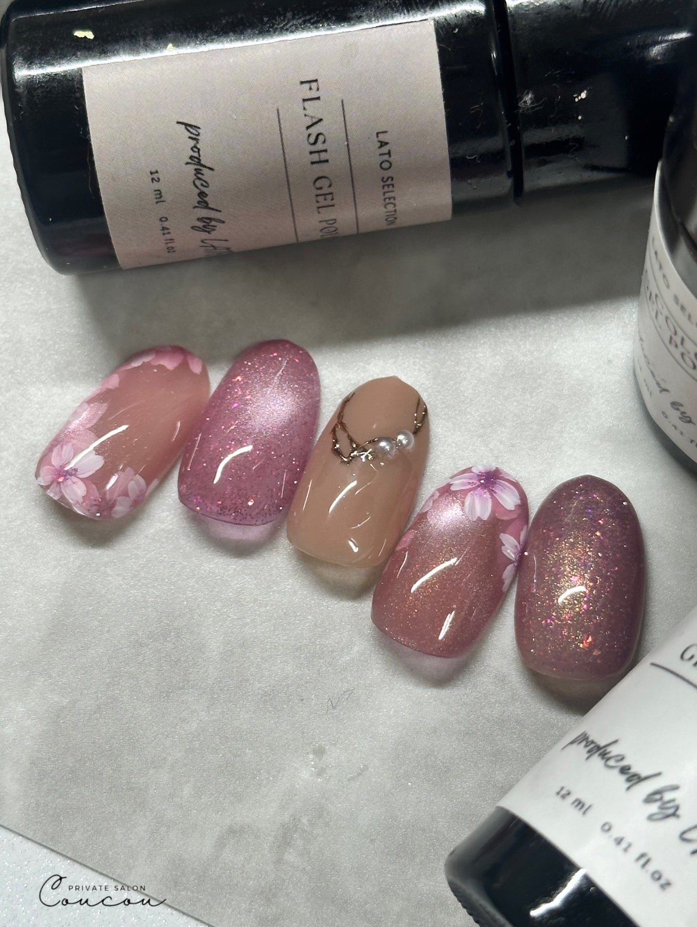 🐒ズボラママみっちゃんの高見えネイル💅 on LIPS 「←他にもたくさん投稿してます@lato_online__縛りで..」(1枚目)