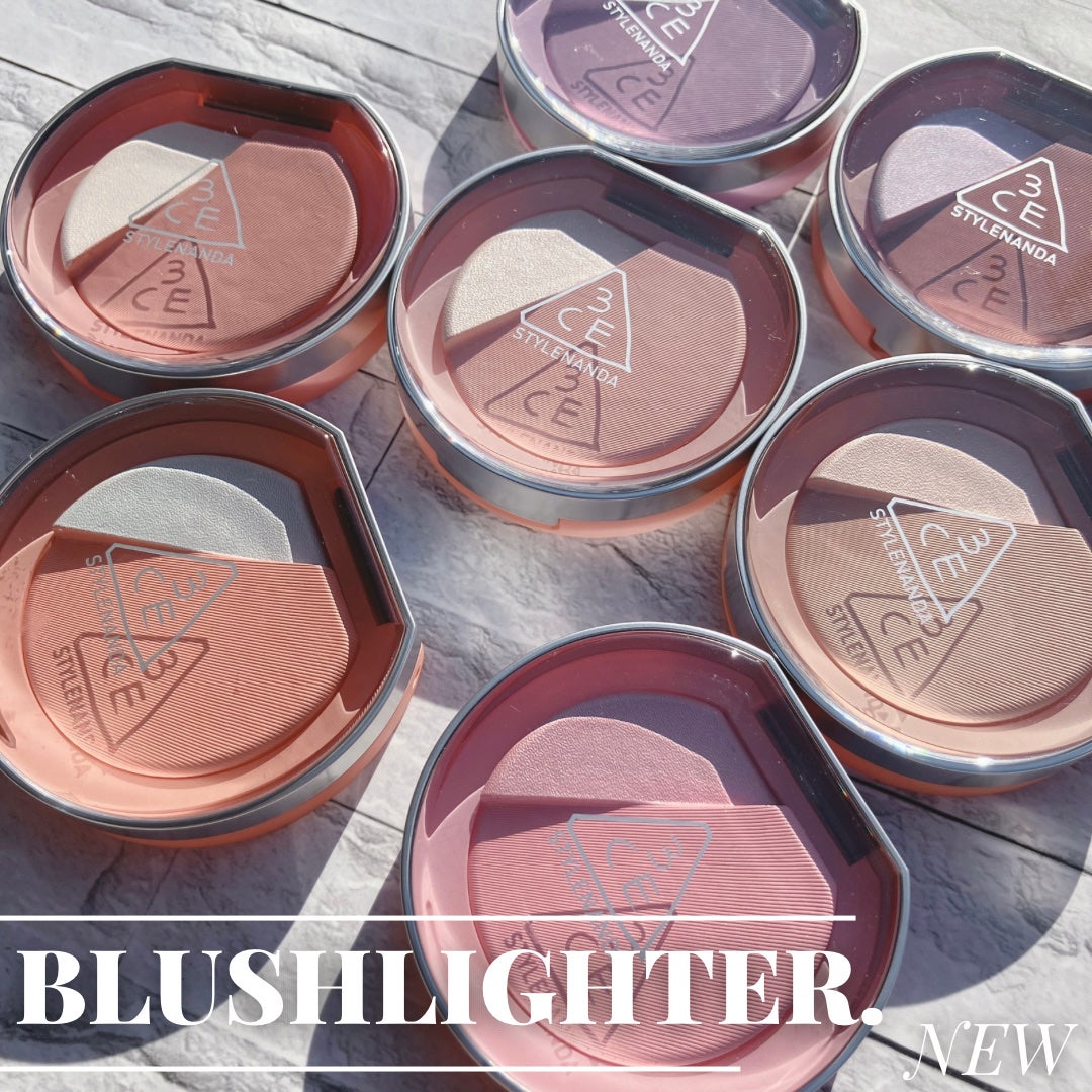 3CE ブラッシュライター/3CE/パウダーチークを使ったクチコミ(1枚目)