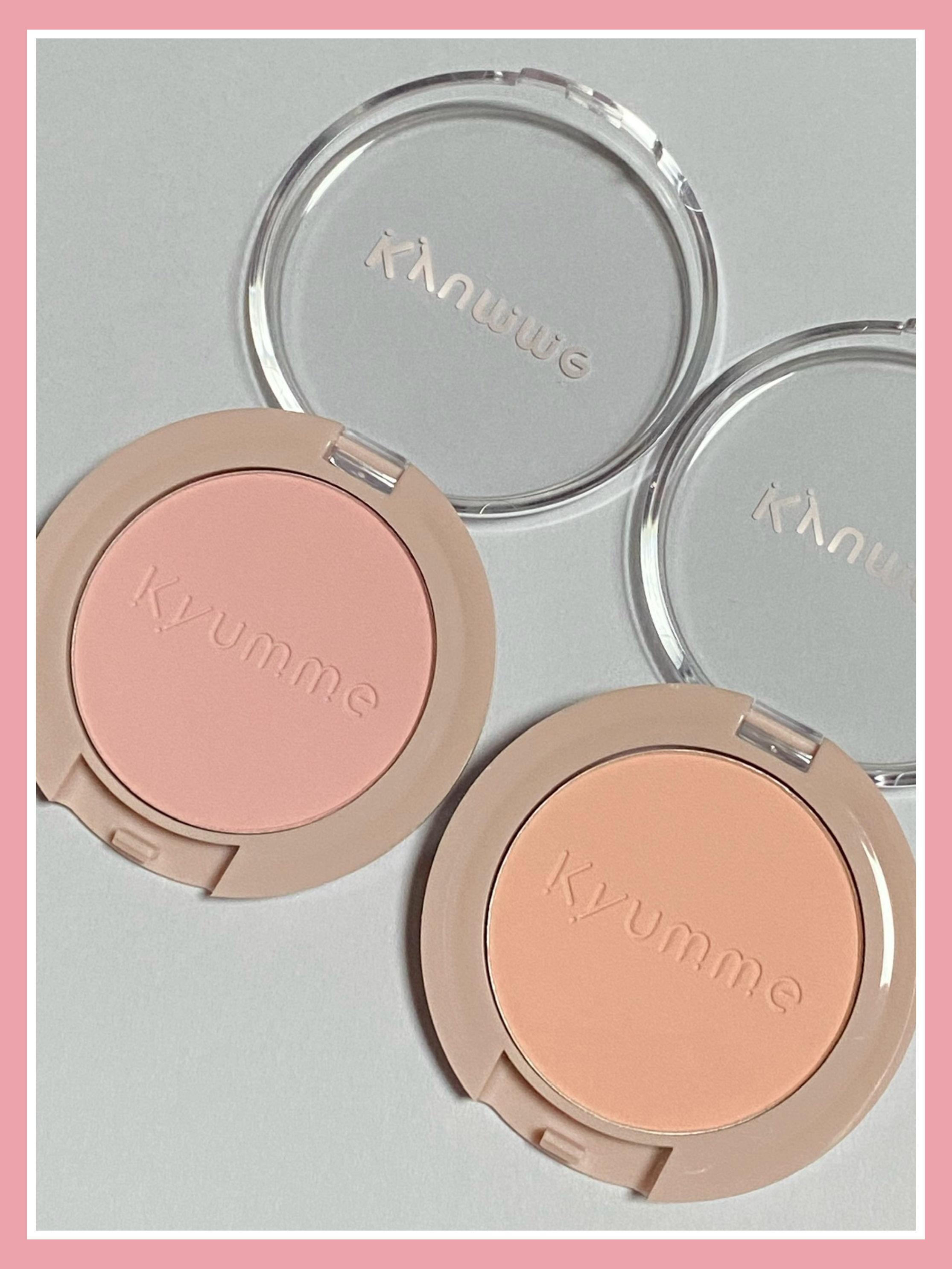 KM パウダーチーク/DAISO/パウダーチークを使ったクチコミ（3枚目）