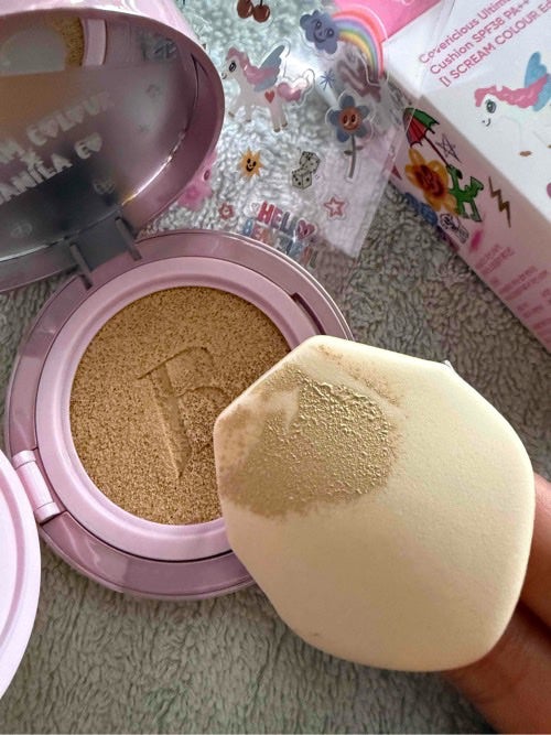 カバーリシャス アルティメット ホワイトクッション モイスチャー/BANILA CO/クッションファンデーションを使ったクチコミ(9枚目)