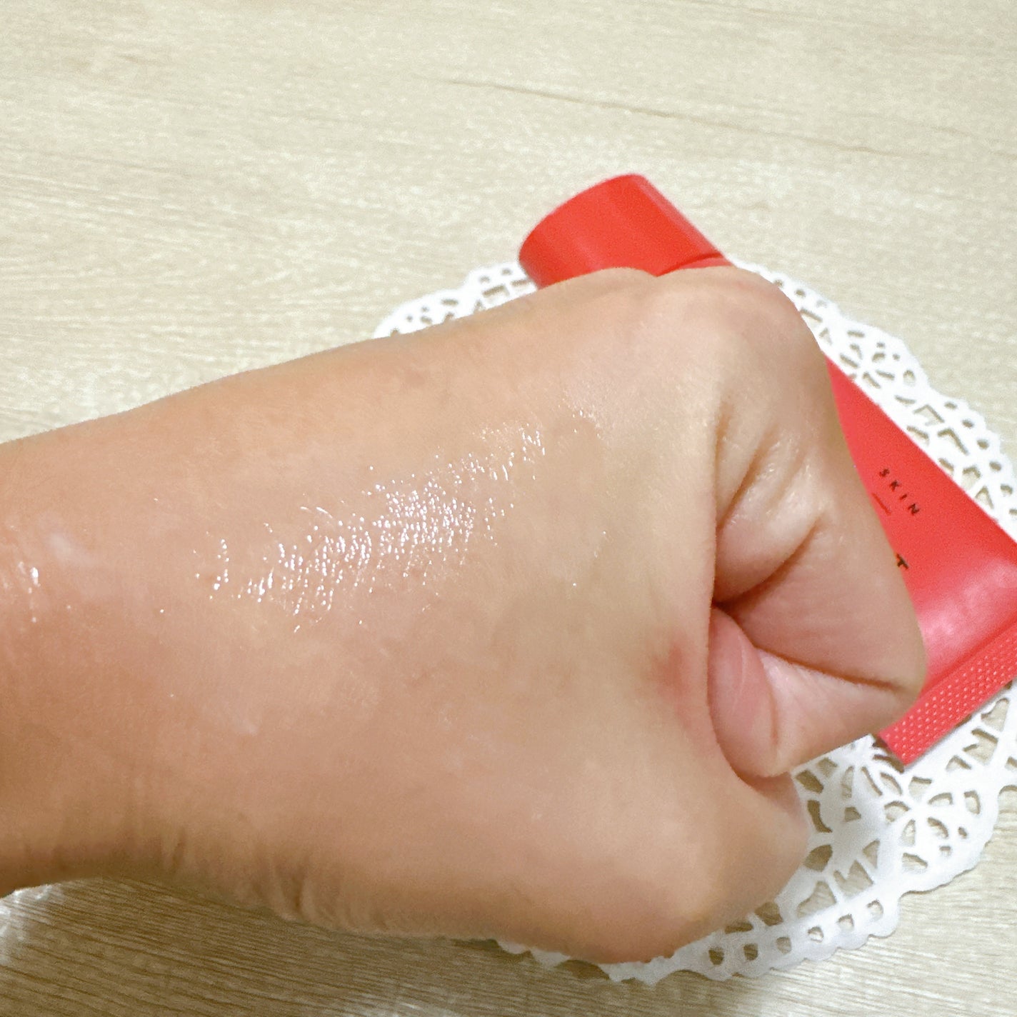 UVモイストデイセラム/SKIN POT/日焼け止めローションを使ったクチコミ(6枚目)