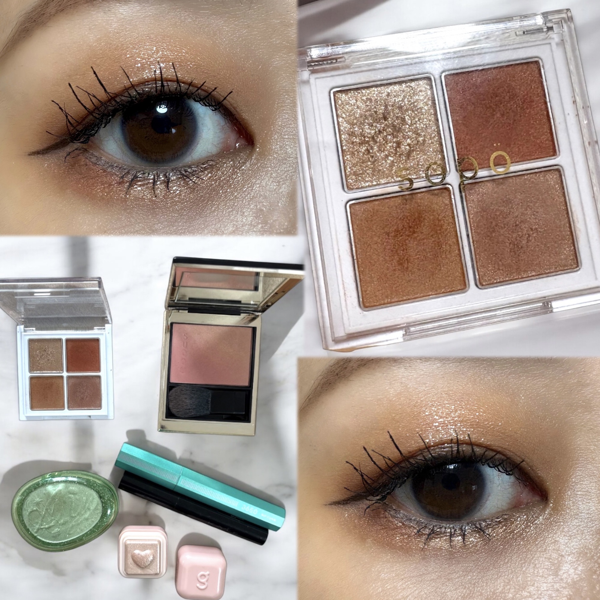 アイパレット/sopo/アイシャドウパレットを使ったクチコミ（1枚目）