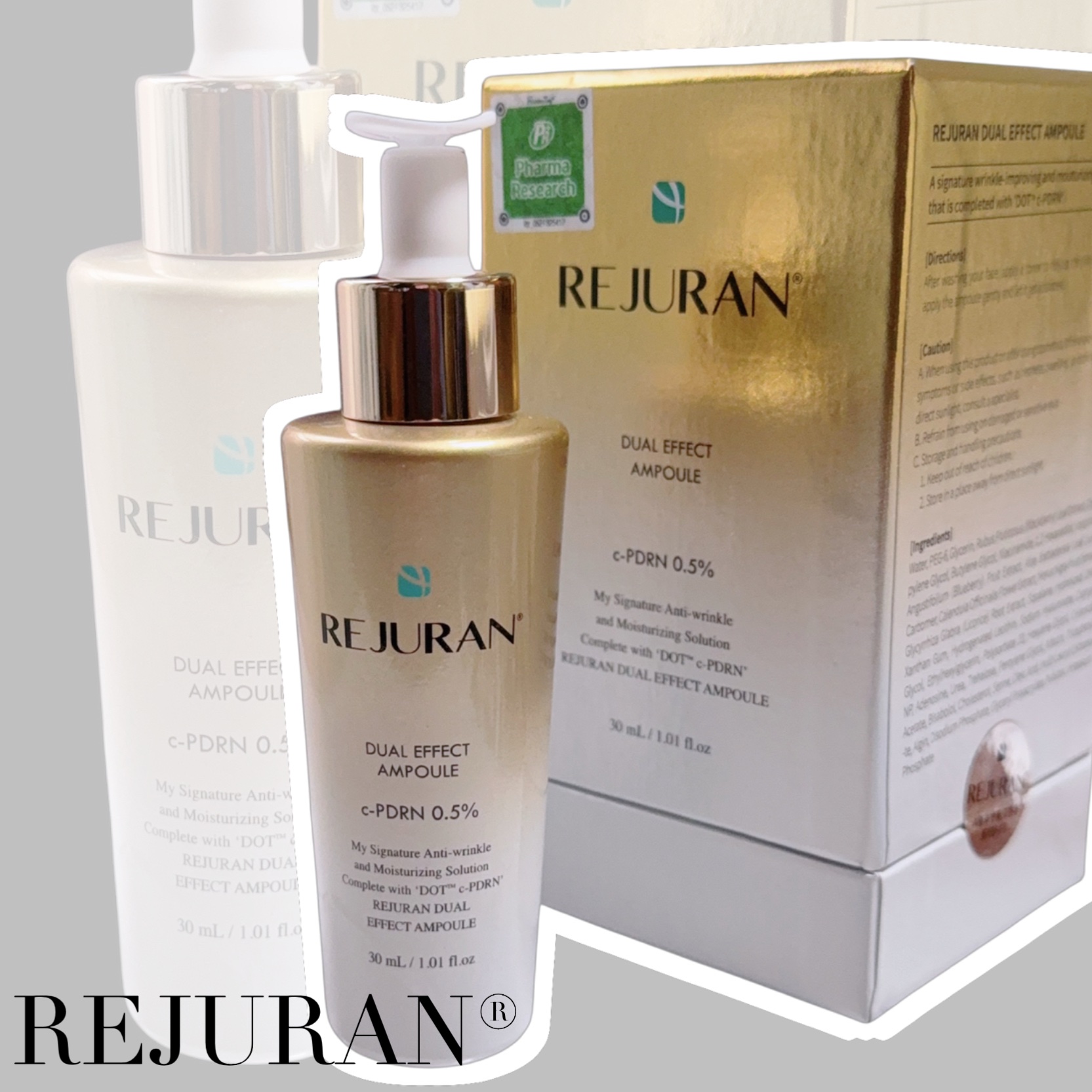 REJURAN デュアル エフェクト アンプル 30mL/REJURAN COSMETICS/美容液を使ったクチコミ（1枚目）