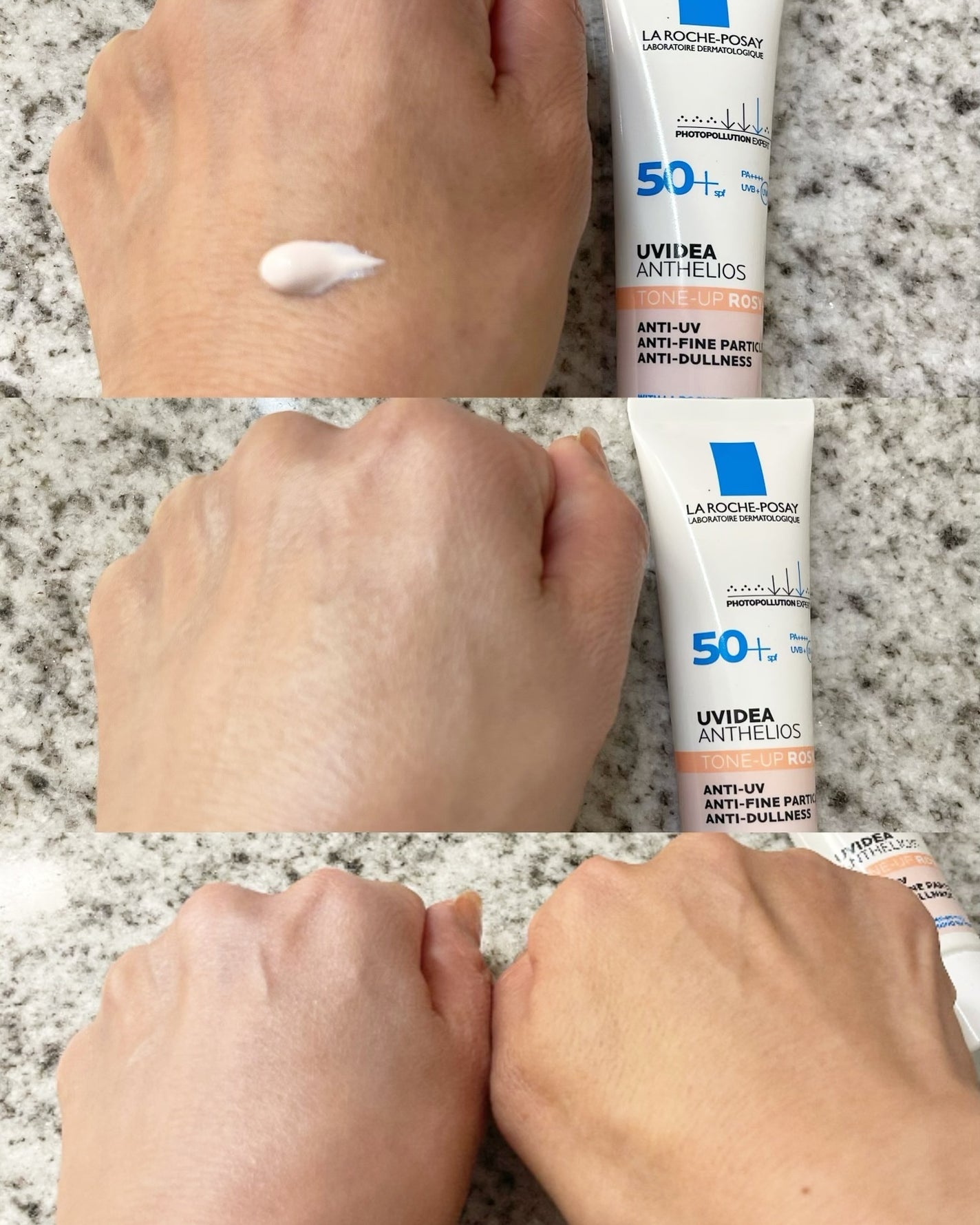 UVイデア XL プロテクショントーンアップ ローズ+/ラ ロッシュ ポゼ/日焼け止め・UVケアを使ったクチコミ(3枚目)