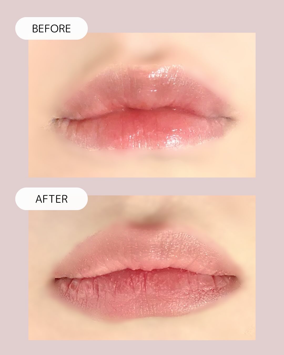 カスタマイズエアリーリップマッド/INTO U/口紅を使ったクチコミ（3枚目）