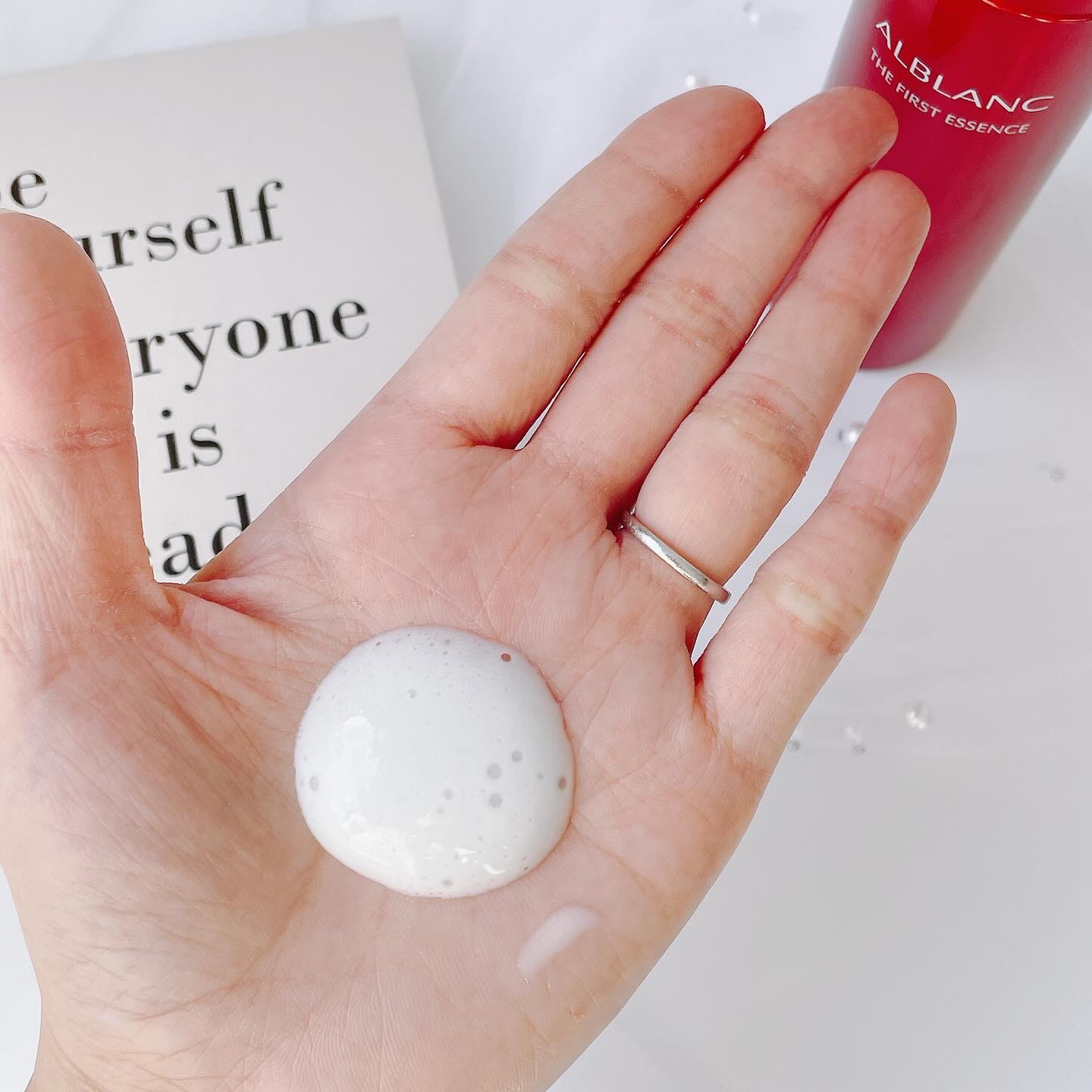 ザ ファーストエッセンス/ALBLANC/美容液を使ったクチコミ（3枚目）