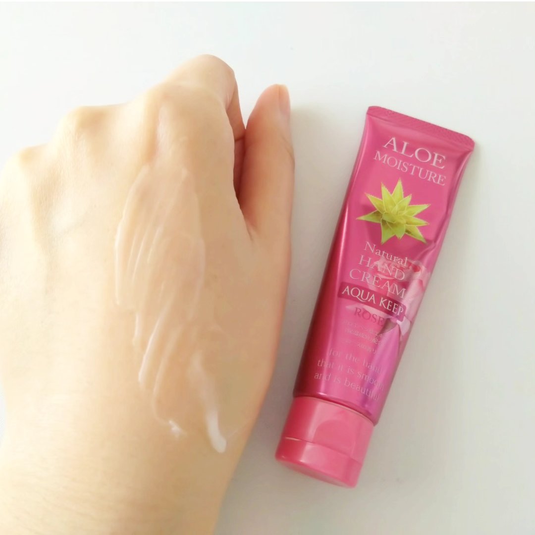 アロエモイスチャー・ローズ/安心健康ライフ/ハンドクリームを使ったクチコミ（3枚目）