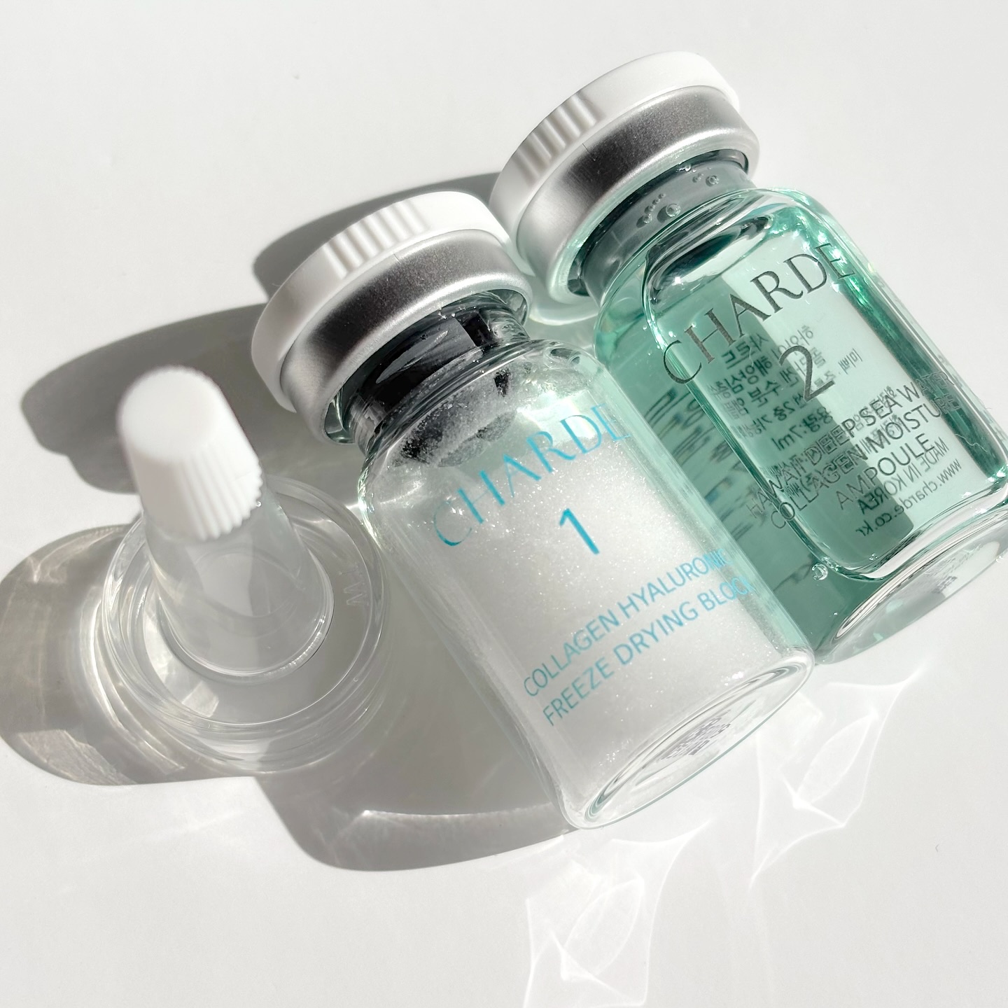 クラウドアンプル 1week キット/CHARDE/美容液を使ったクチコミ（1枚目）