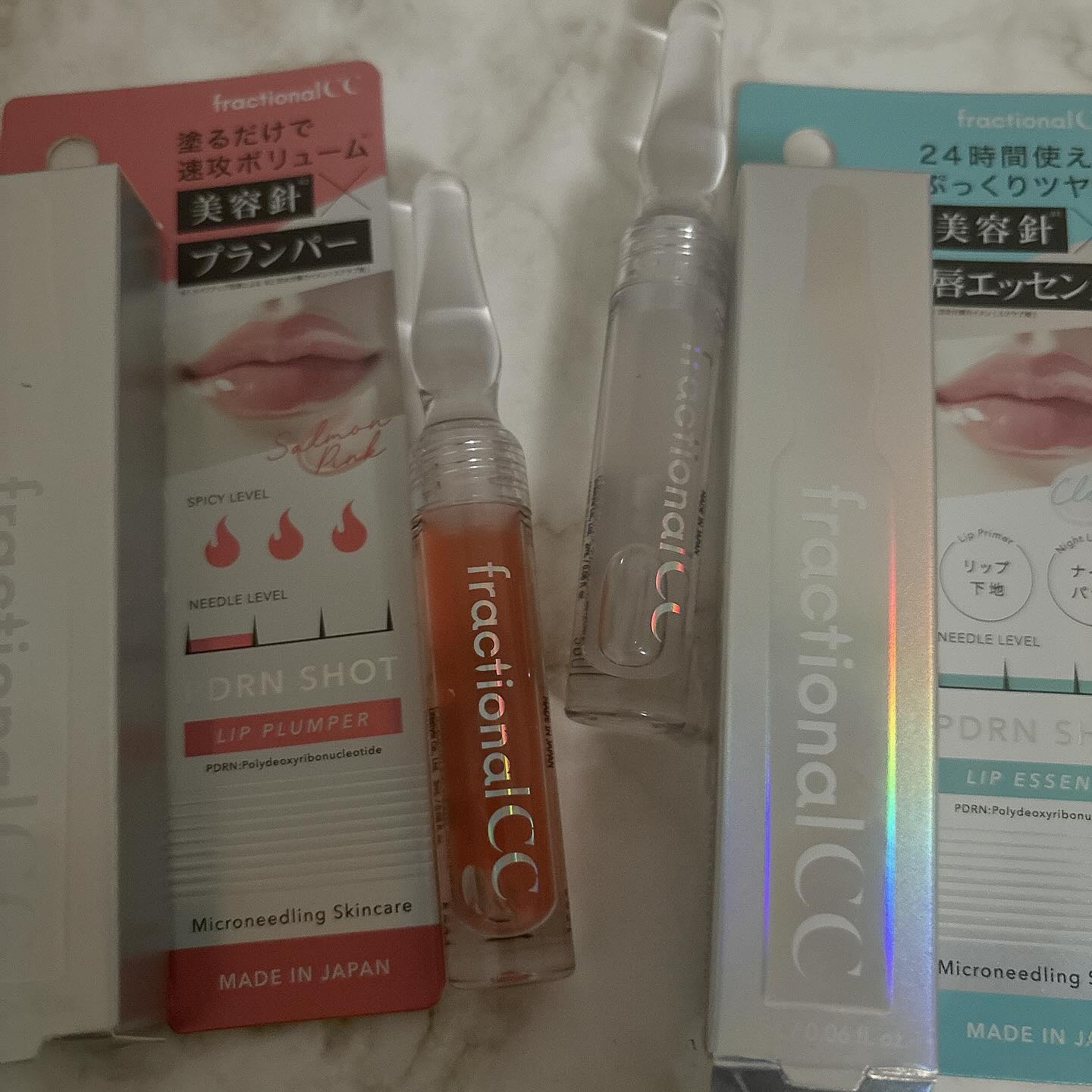 PDRNショット リップエッセンス/fractionalCC/リップ美容液を使ったクチコミ（1枚目）