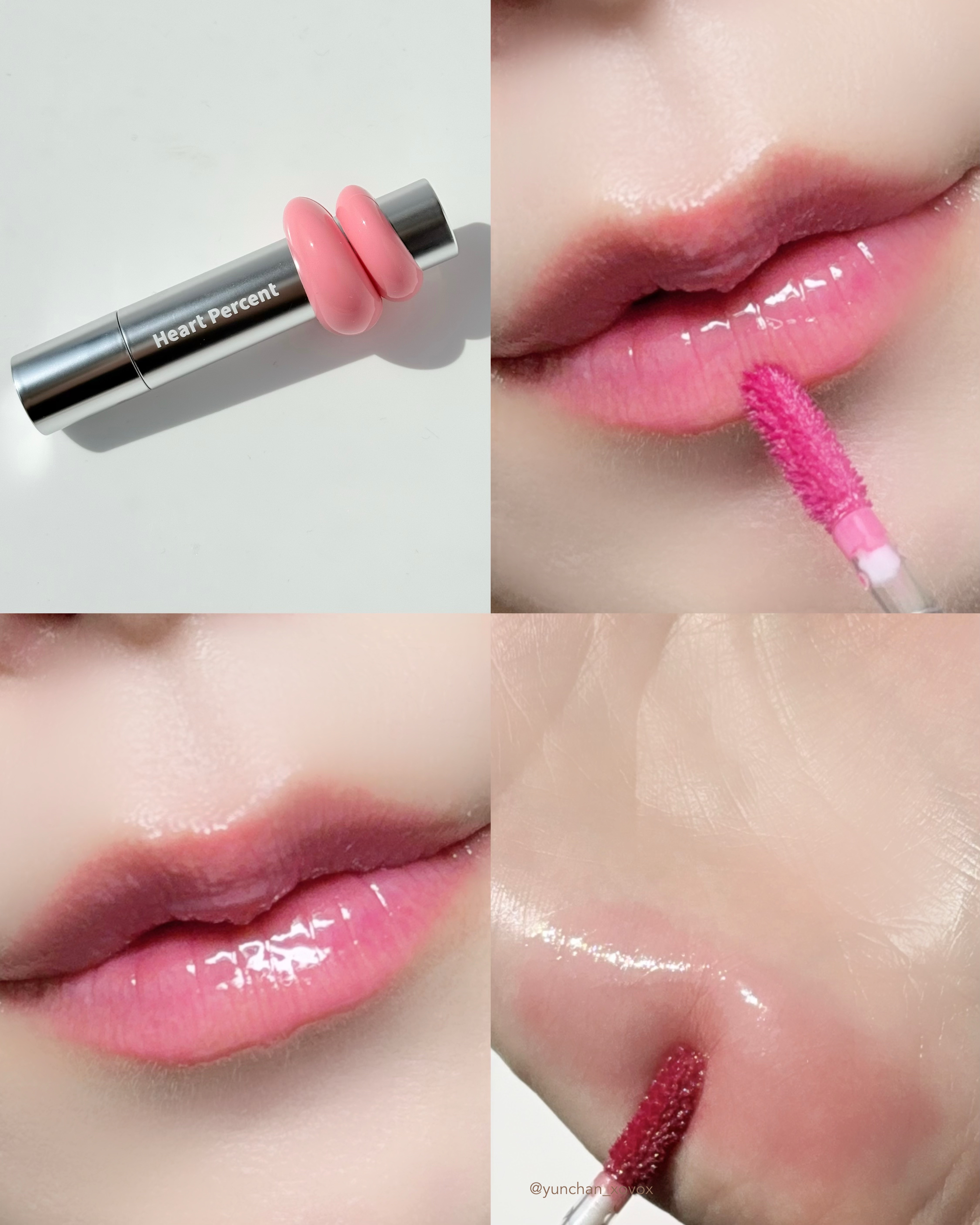 ドット オン ムード オールカバー リップベース 05 ミスティ ピンク/Heart Percent/リップクリームを使ったクチコミ（3枚目）