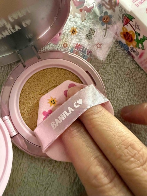 カバーリシャス アルティメット ホワイトクッション モイスチャー/BANILA CO/クッションファンデーションを使ったクチコミ(8枚目)