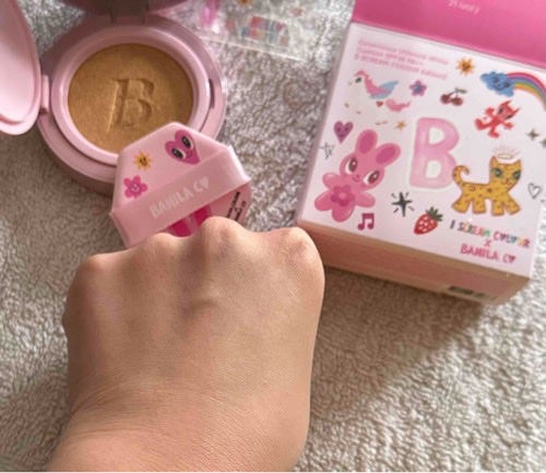 カバーリシャス アルティメット ホワイトクッション モイスチャー/BANILA CO/クッションファンデーションを使ったクチコミ(10枚目)