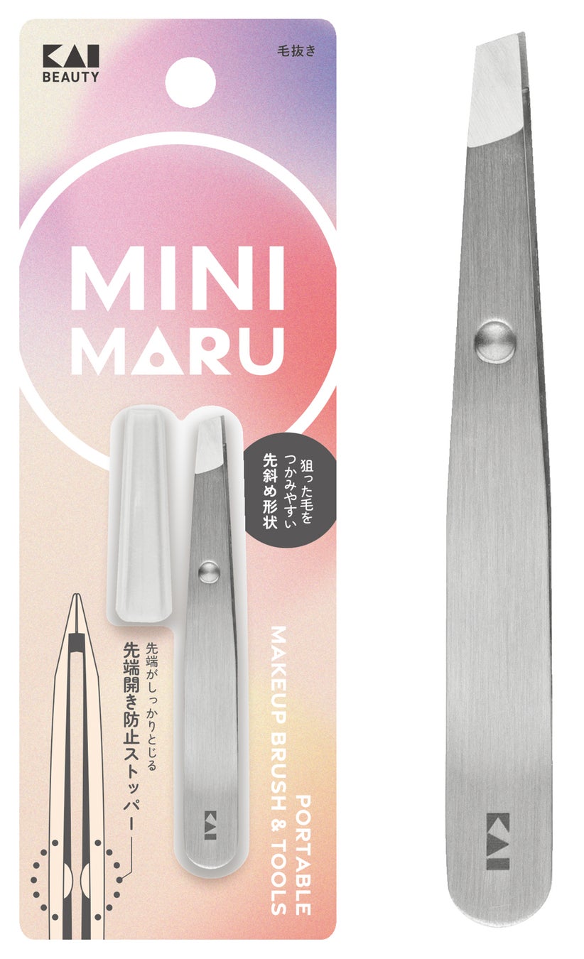 貝印 Mini Maru 毛抜き