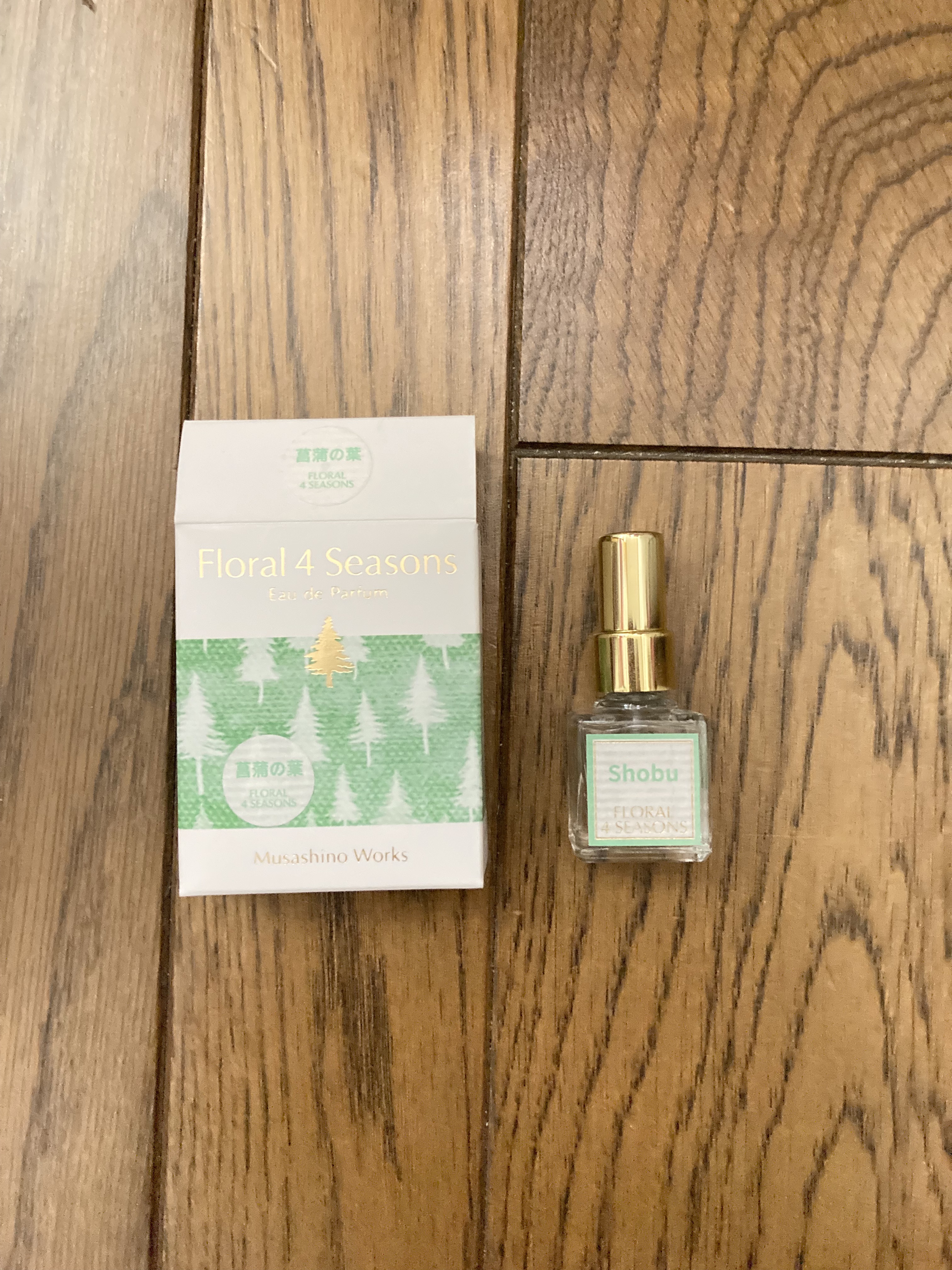 フローラル ４ シーズンズ　菖蒲の葉/武蔵野ワークス/香水(レディース)を使ったクチコミ（1枚目）