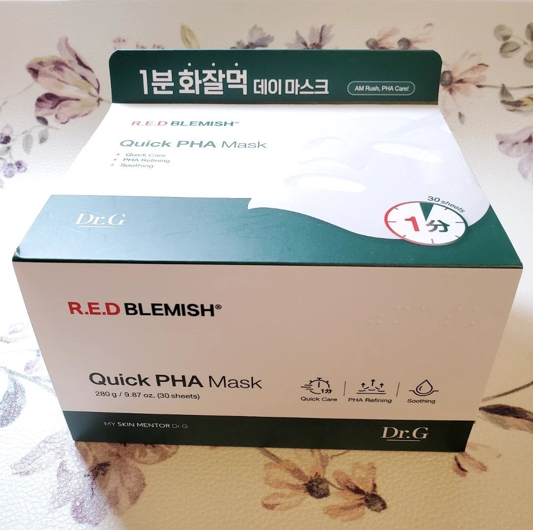 レッドブレミッシュクイックPHAシートマスク/Dr.G/シートマスク・パックを使ったクチコミ(6枚目)