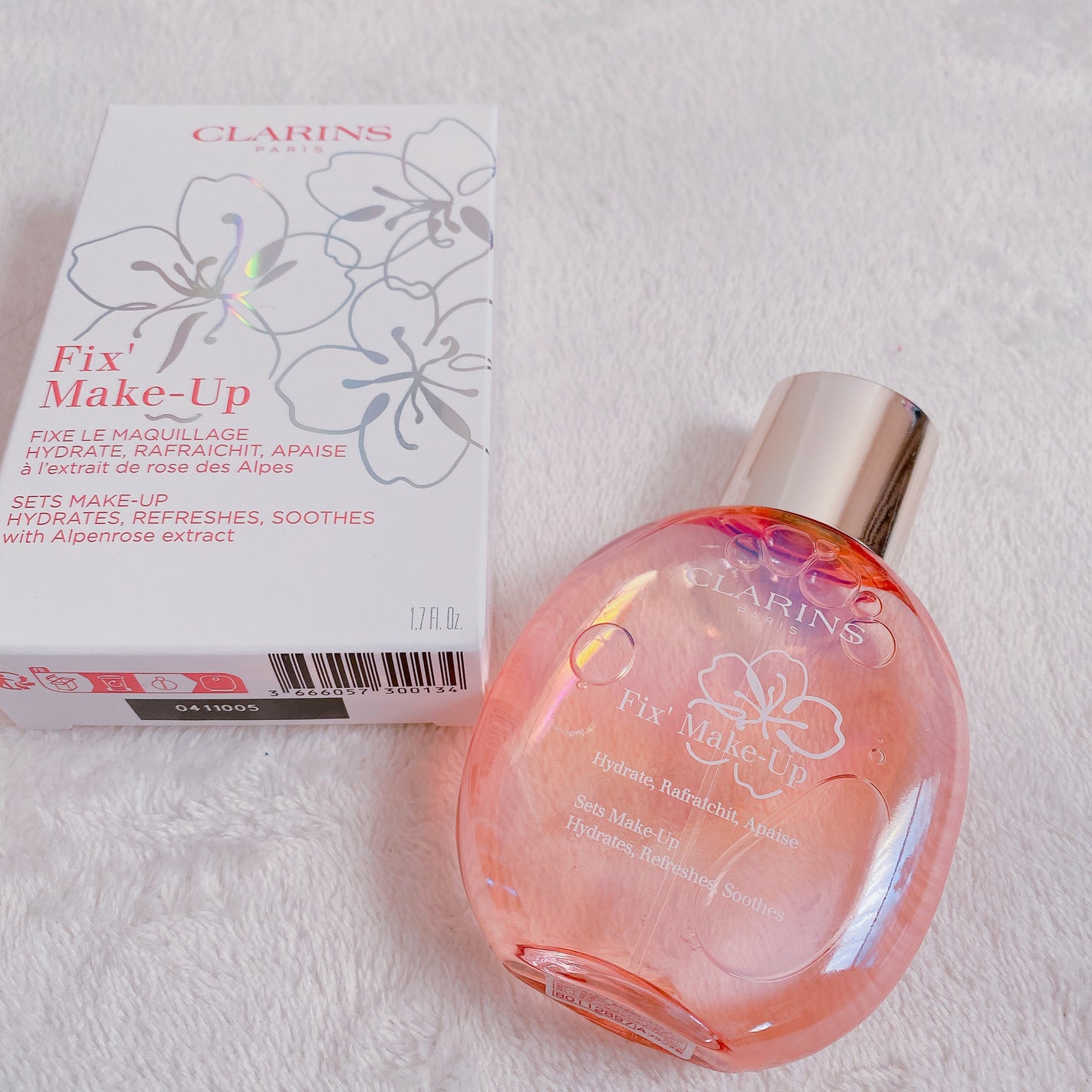 フィックス メイクアップ N/CLARINS/ミスト状化粧水を使ったクチコミ(2枚目)
